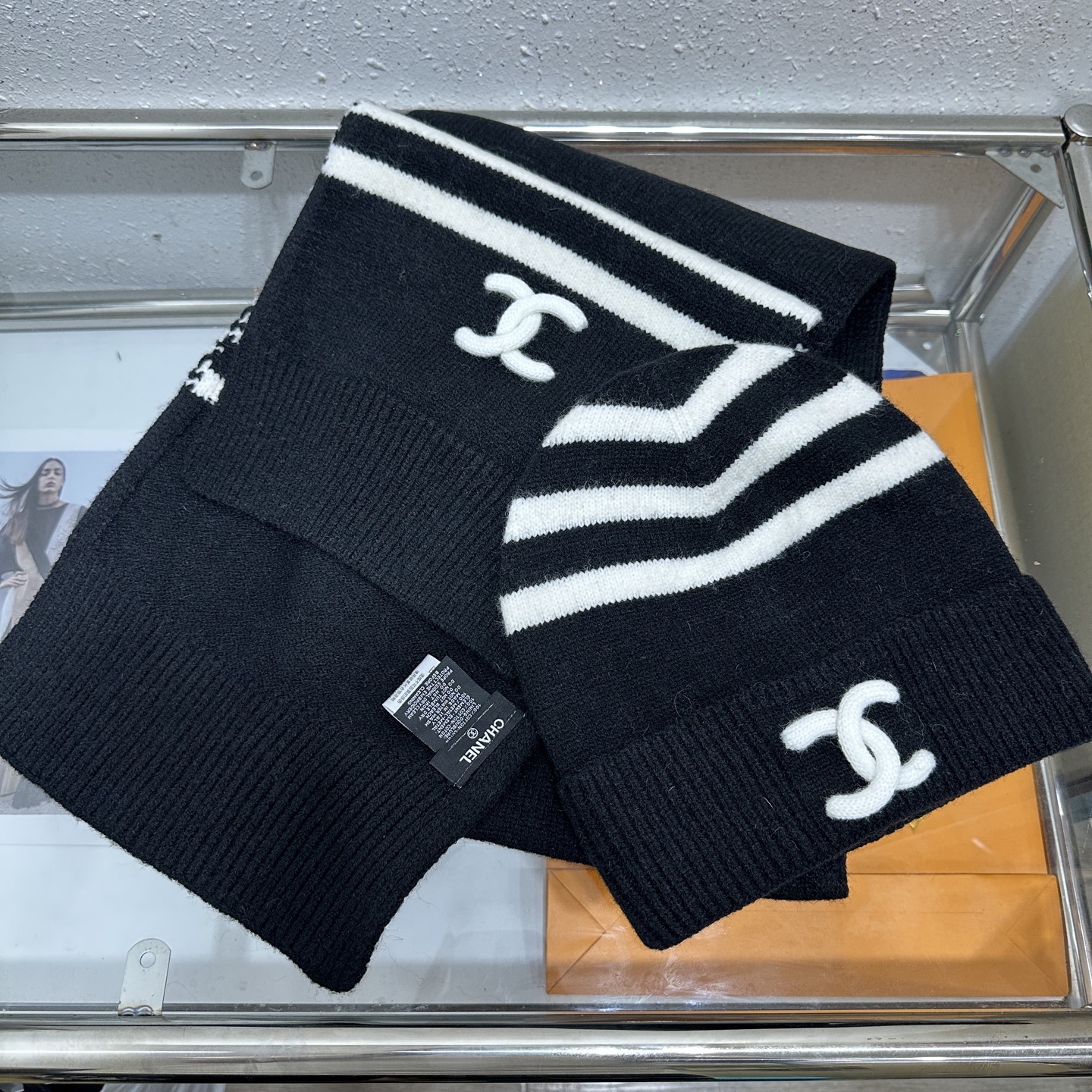 Cheap Chanel Hats in 224132, $55 USD- [IB224132] - Replica Chanel Hats
