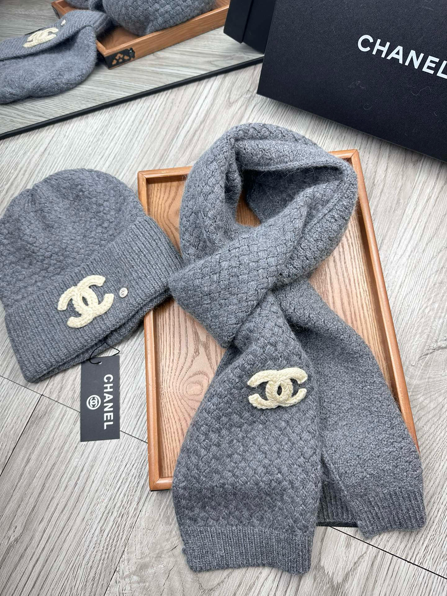 Cheap Chanel Hats in 224187, $55 USD- [IB224187] - Replica Chanel Hats