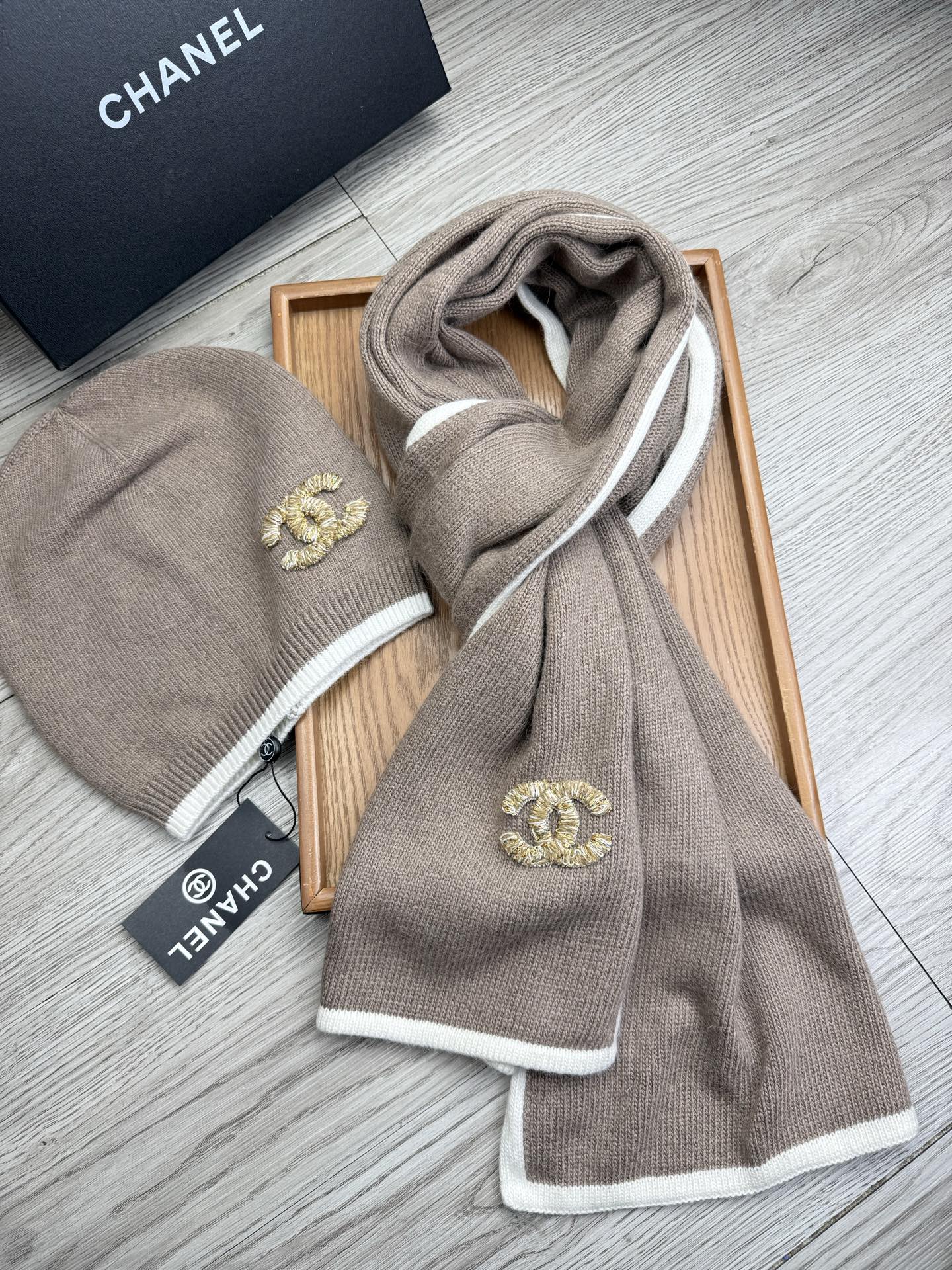 Cheap Chanel Hats in 224210, $55 USD- [IB224210] - Replica Chanel Hats