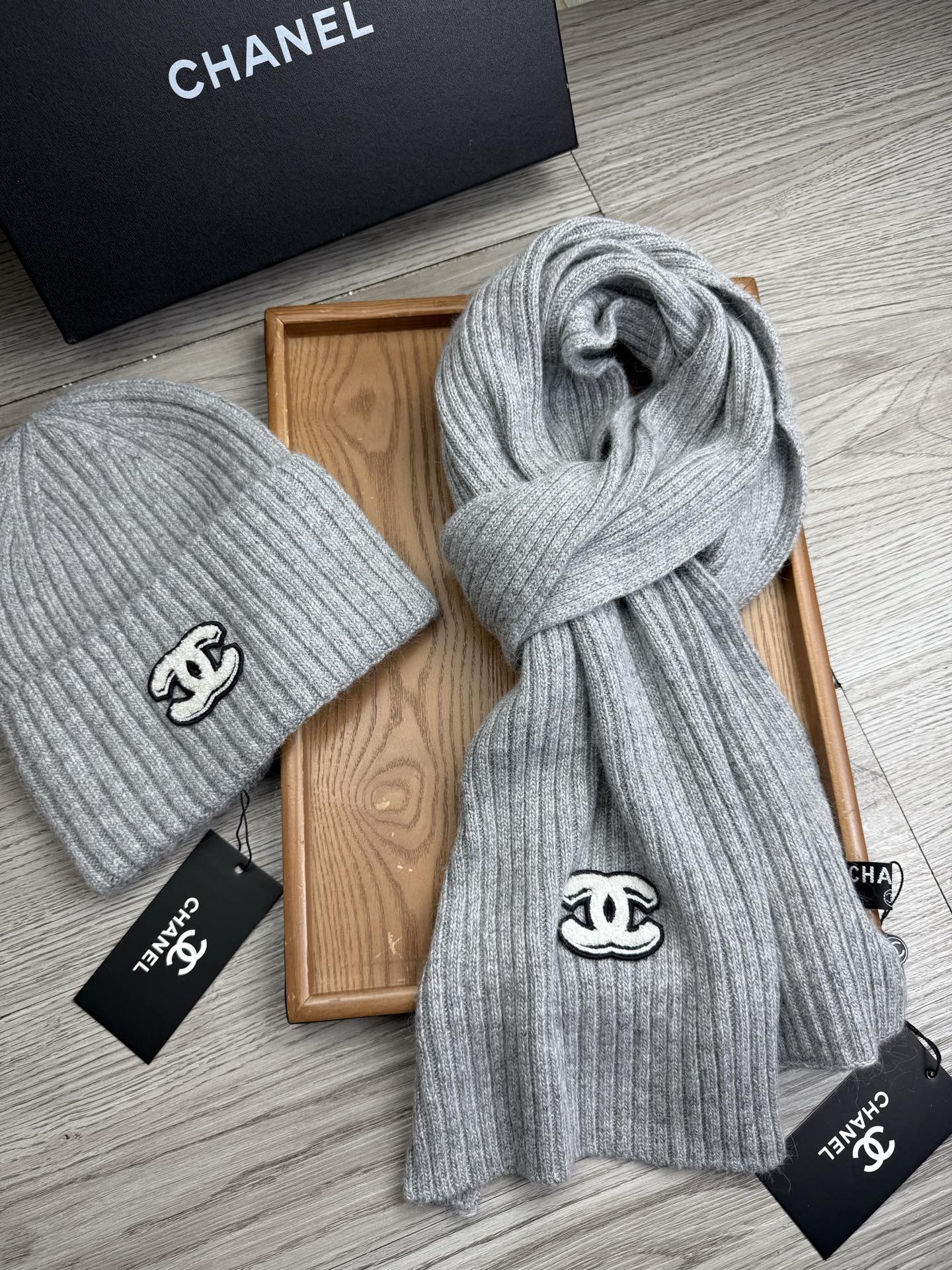 Cheap Chanel Hats in 224224, $55 USD- [IB224224] - Replica Chanel Hats