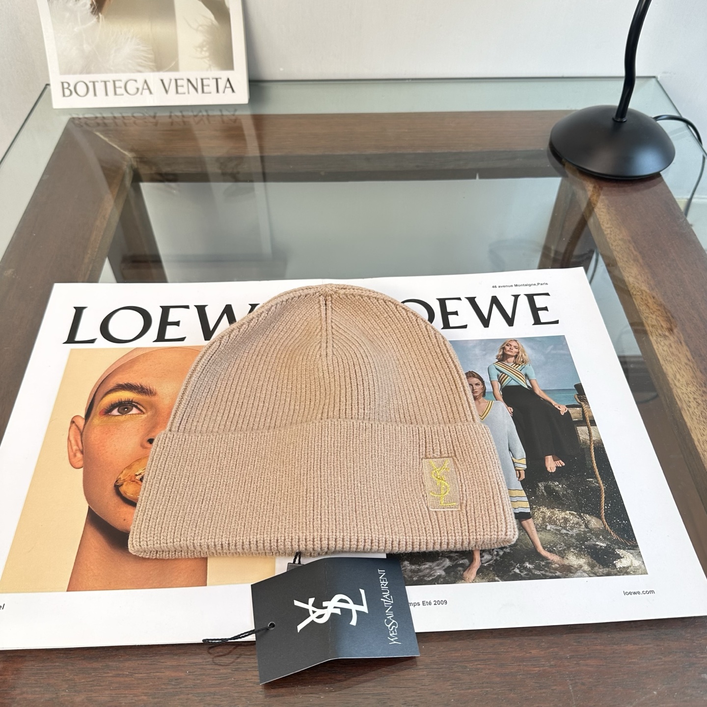 Cheap YSL Caps in 224307, $45 USD- [IB224307] - Replica YSL Caps