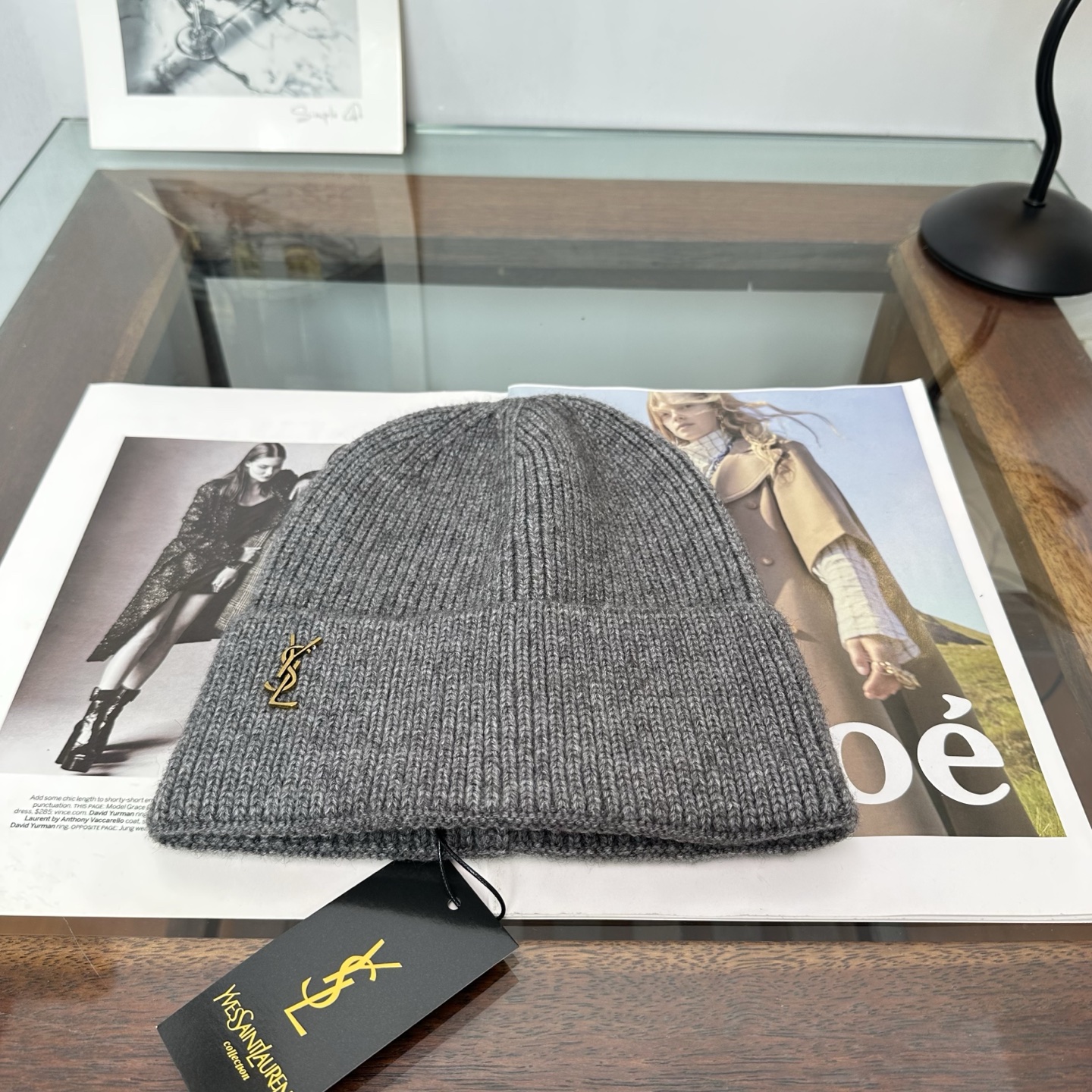 Cheap YSL Caps in 224312, $45 USD- [IB224312] - Replica YSL Caps