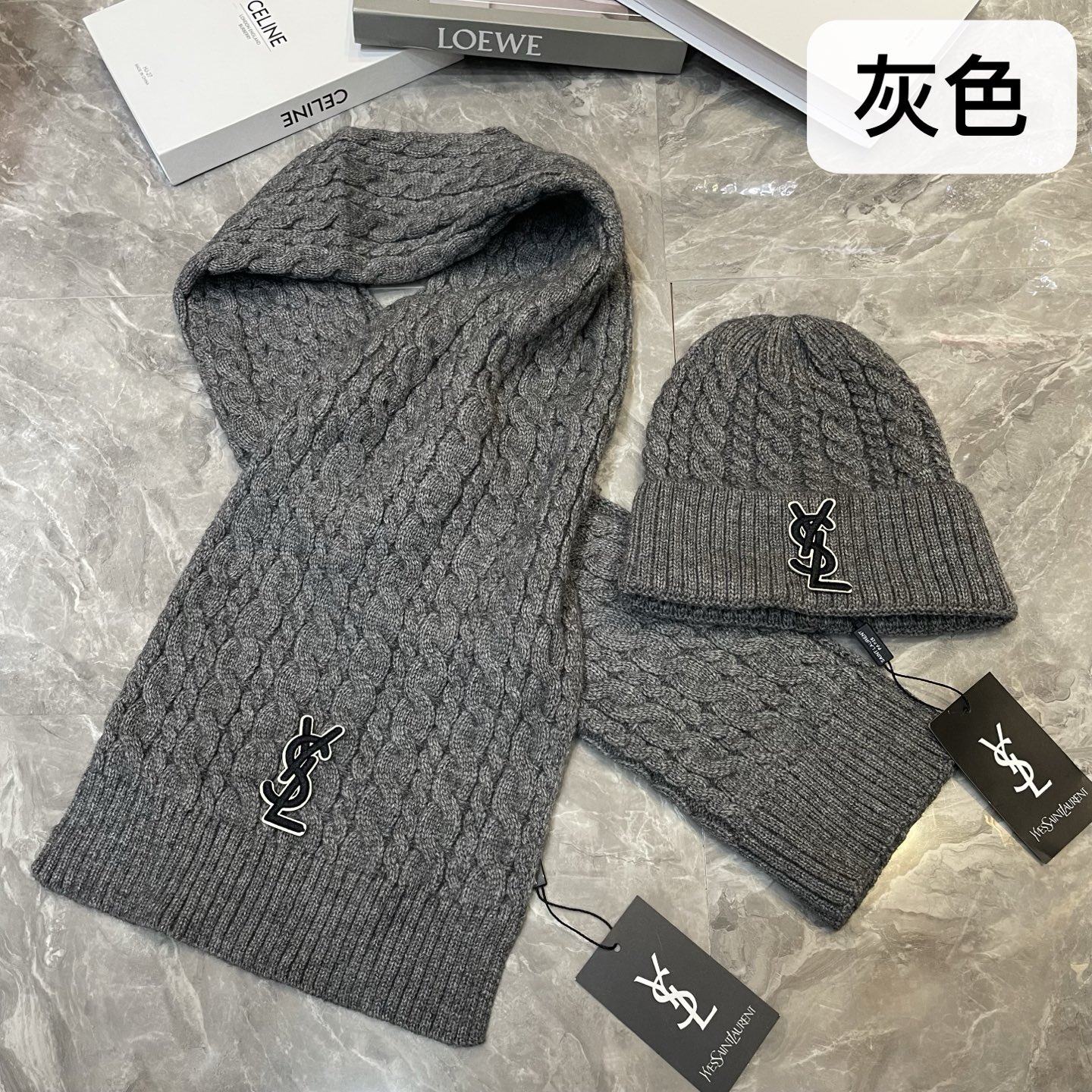 Cheap YSL Caps in 224314, $55 USD- [IB224314] - Replica YSL Caps