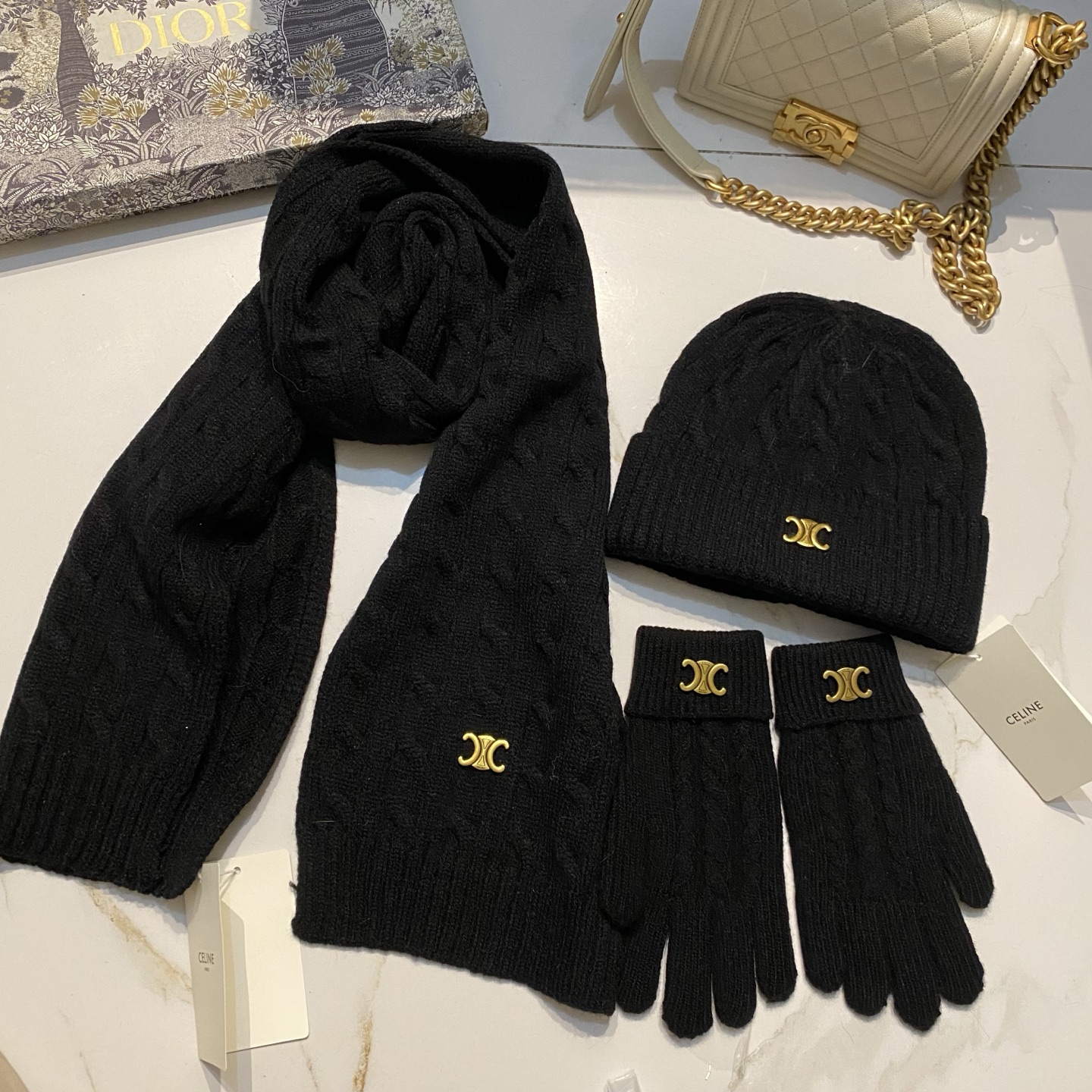 Cheap Celine Hats in 224359, $60 USD- [IB224359] - Replica Celine Hats