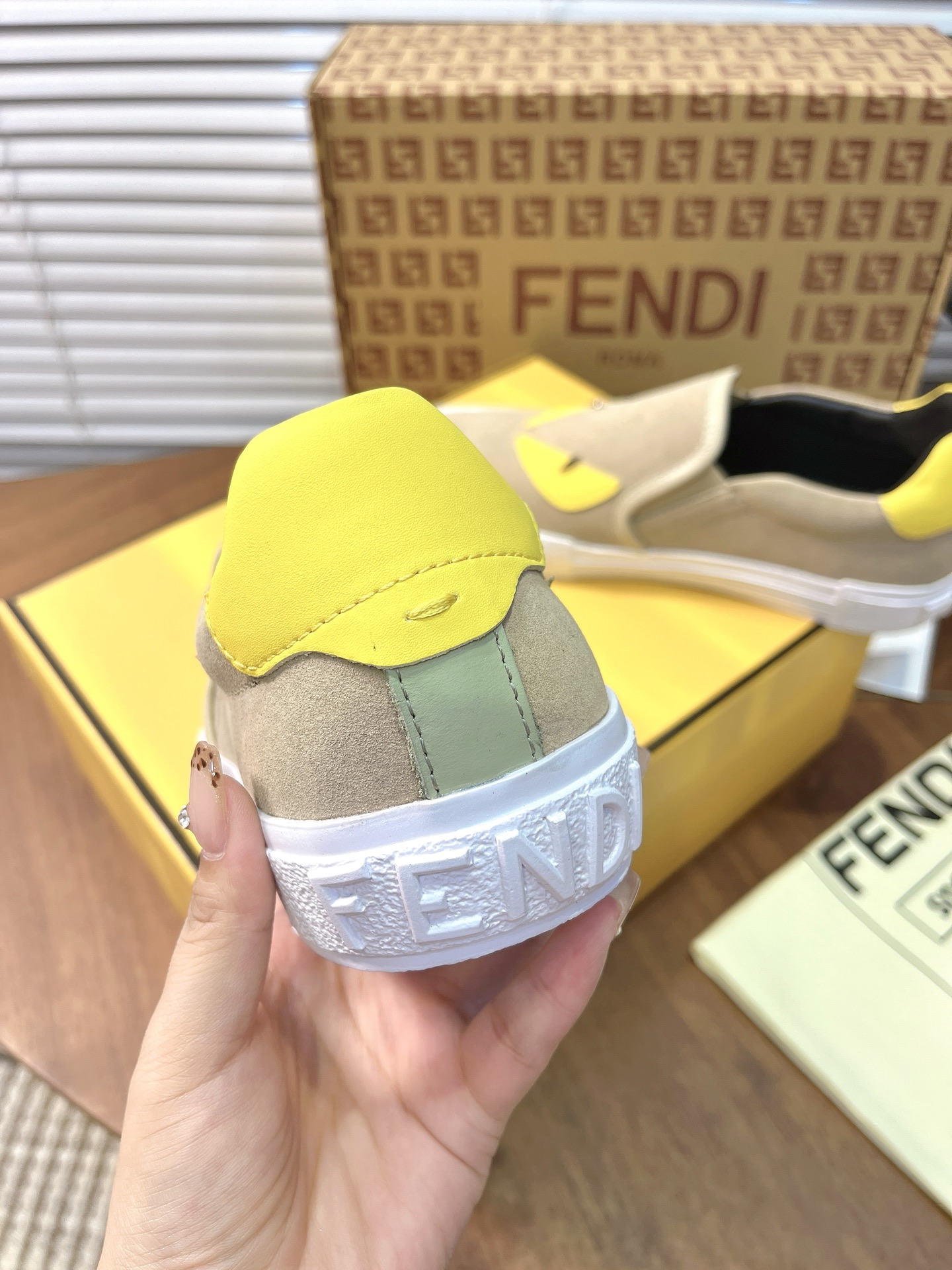 Cheap Fendi Leather shoes For Men in 224572, $75 USD- [IB224572] - Replica Fendi Leather shoes For Men