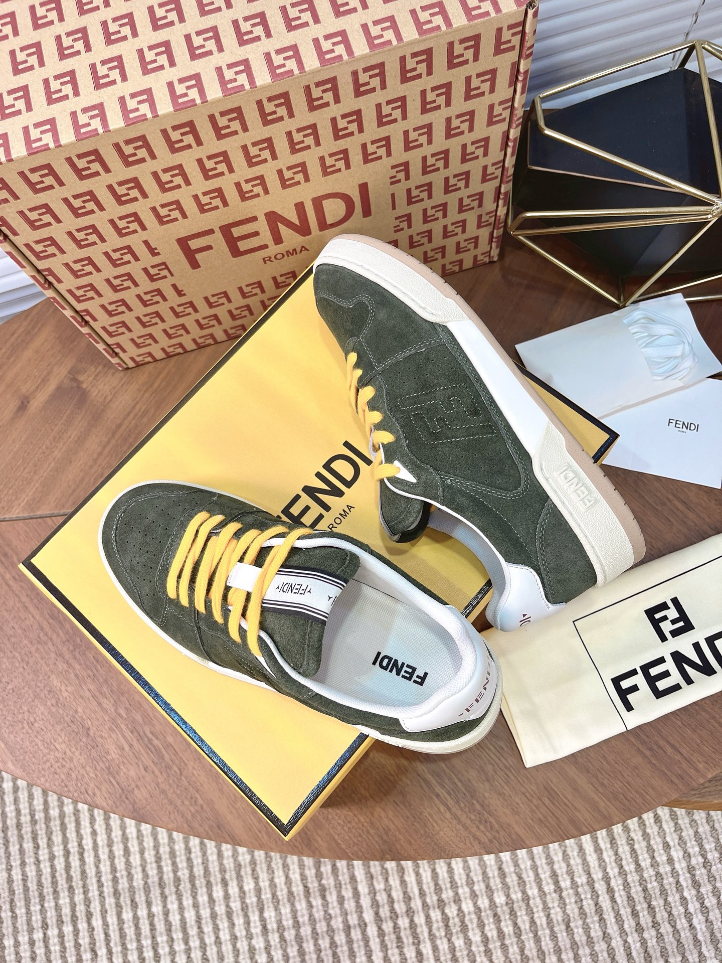 Cheap Fendi Sneakers For Men in 224578, $85 USD- [IB224578] - Replica Fendi Sneakers For Men