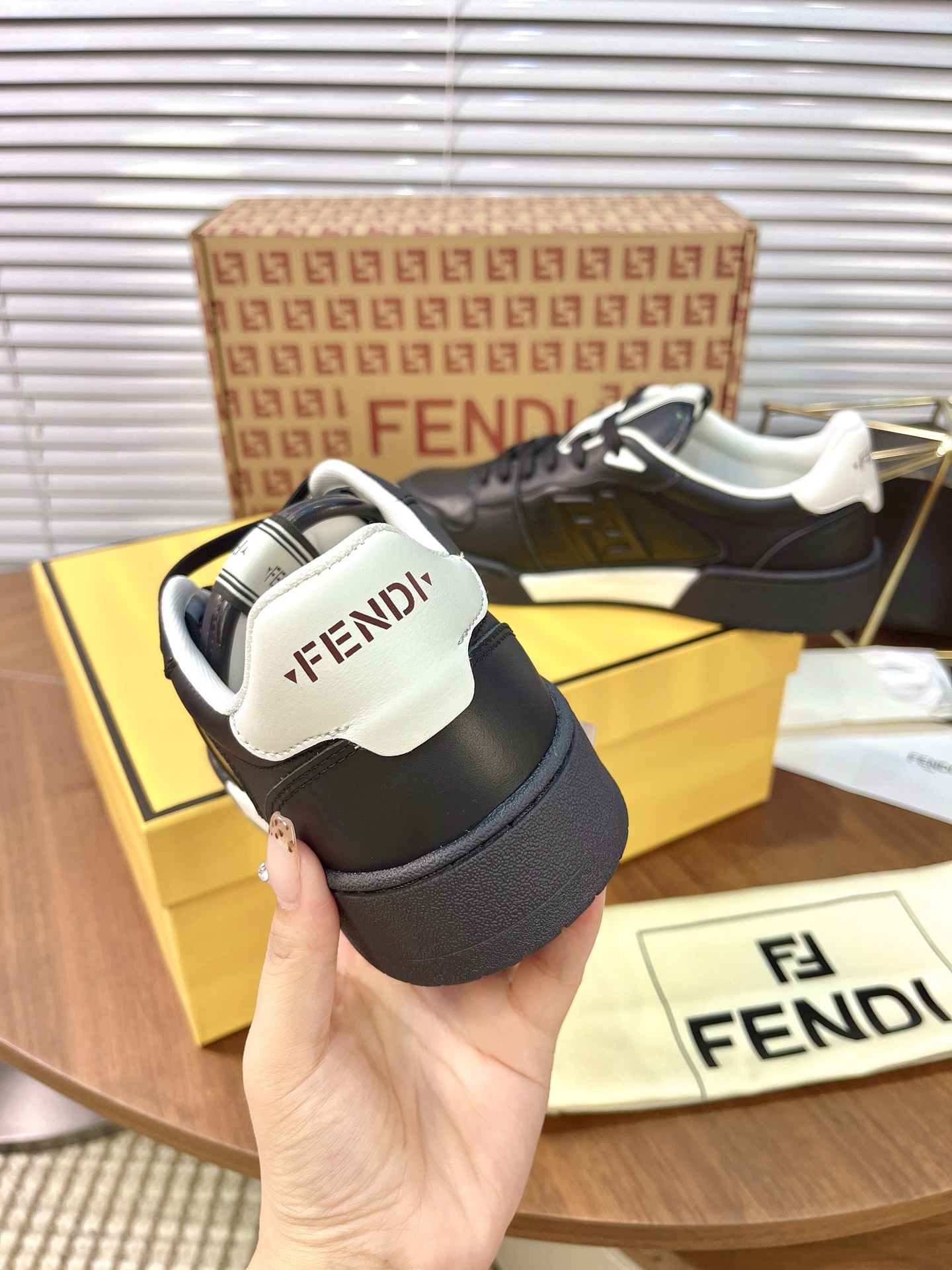 Cheap Fendi Sneakers For Men in 224582, $85 USD- [IB224582] - Replica Fendi Sneakers For Men