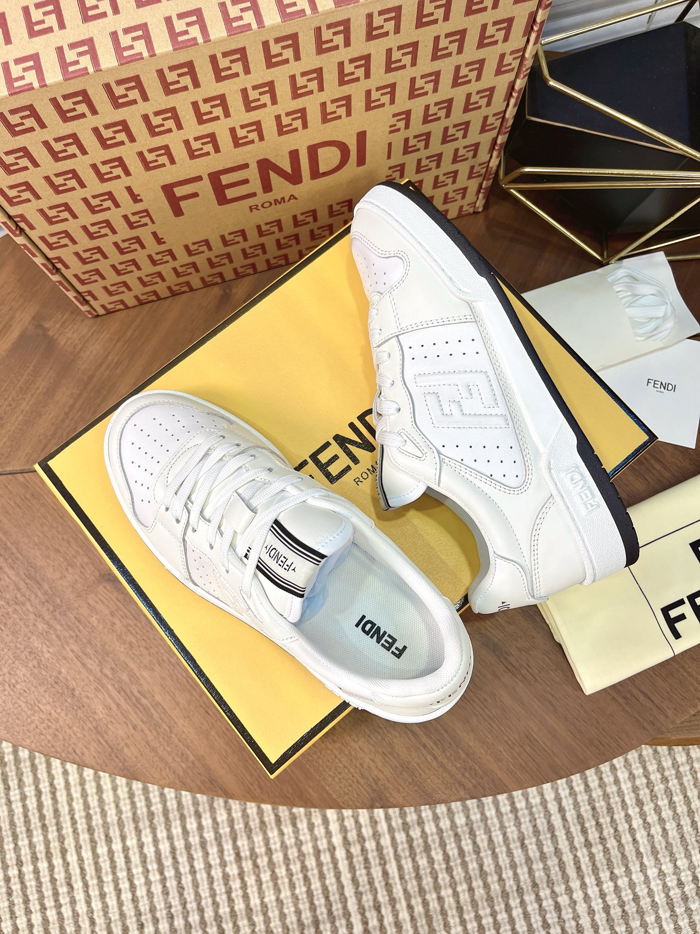 Cheap Fendi Sneakers For Men in 224583, $85 USD- [IB224583] - Replica Fendi Sneakers For Men