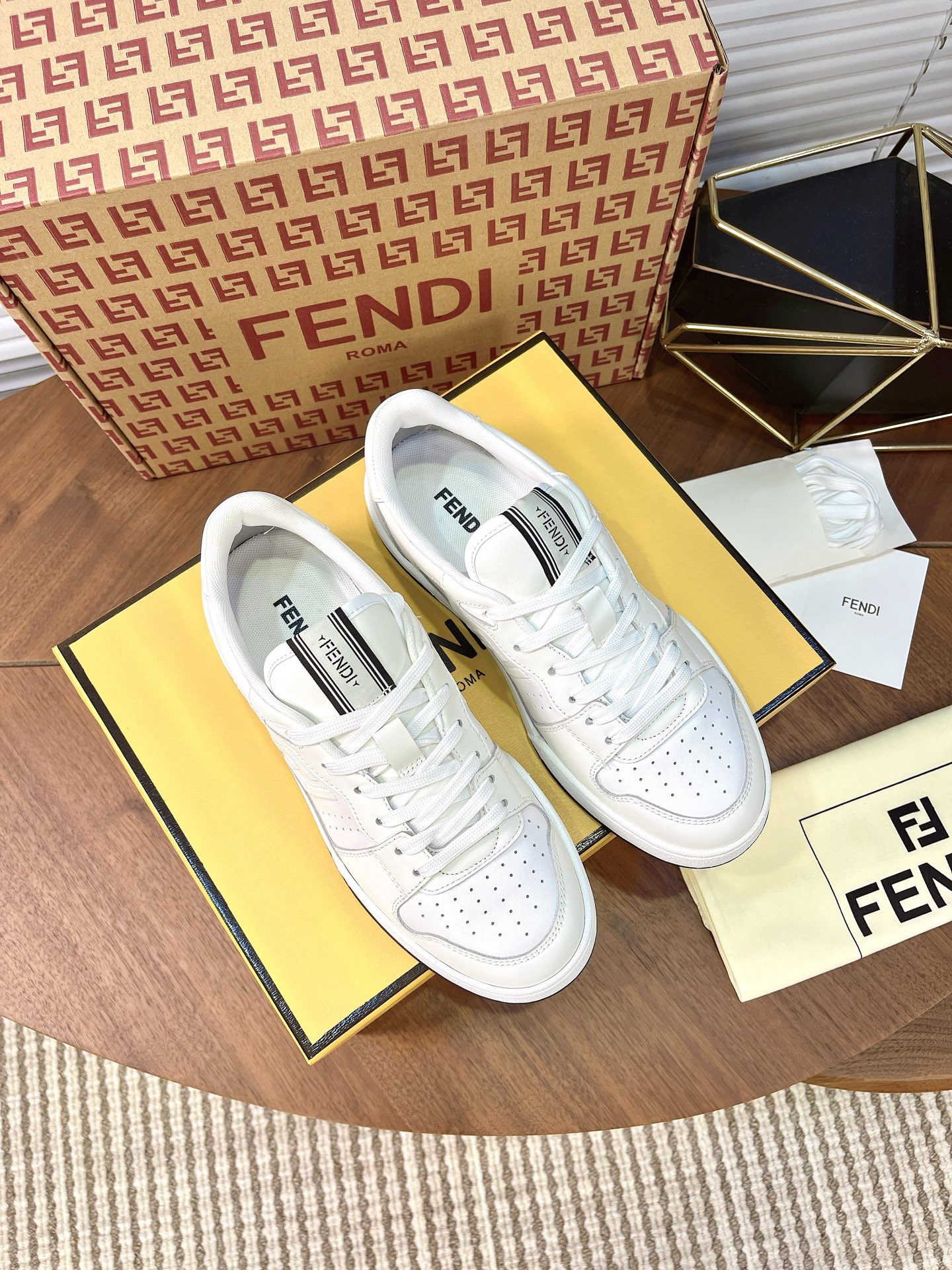 Cheap Fendi Sneakers For Men in 224583, $85 USD- [IB224583] - Replica Fendi Sneakers For Men
