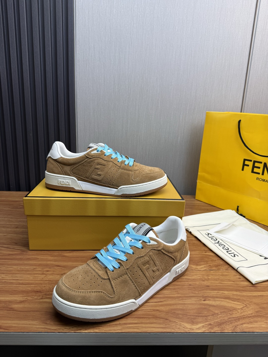 Cheap Fendi Sneakers For Men in 224584, $85 USD- [IB224584] - Replica Fendi Sneakers For Men