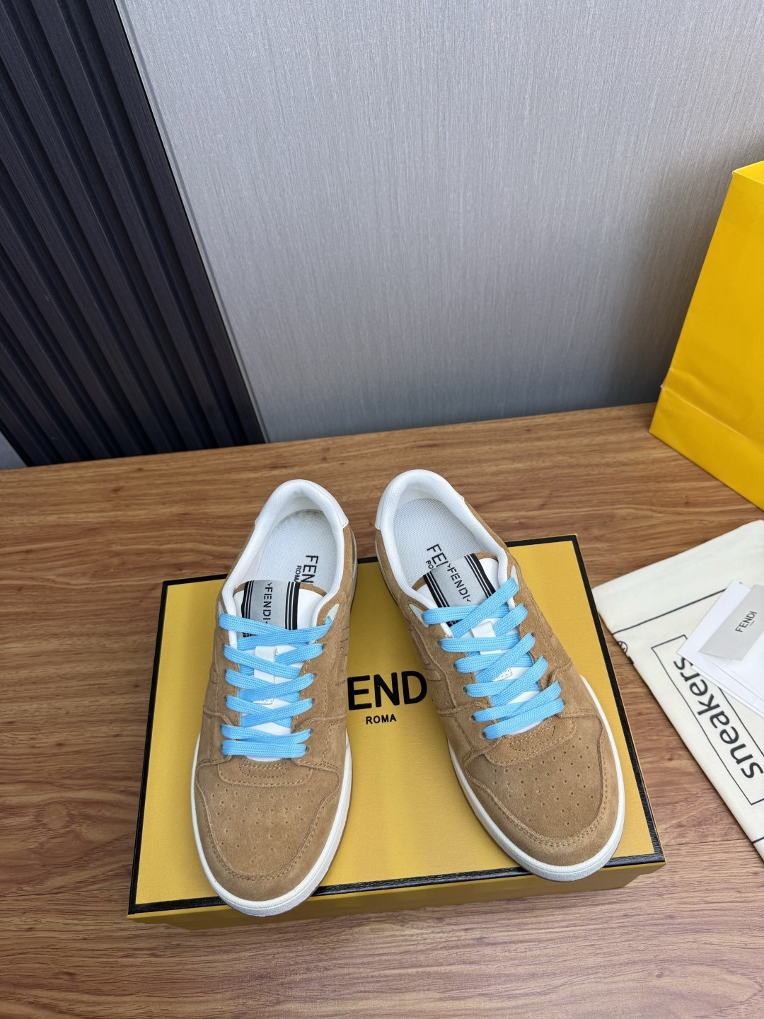 Cheap Fendi Sneakers For Men in 224584, $85 USD- [IB224584] - Replica Fendi Sneakers For Men