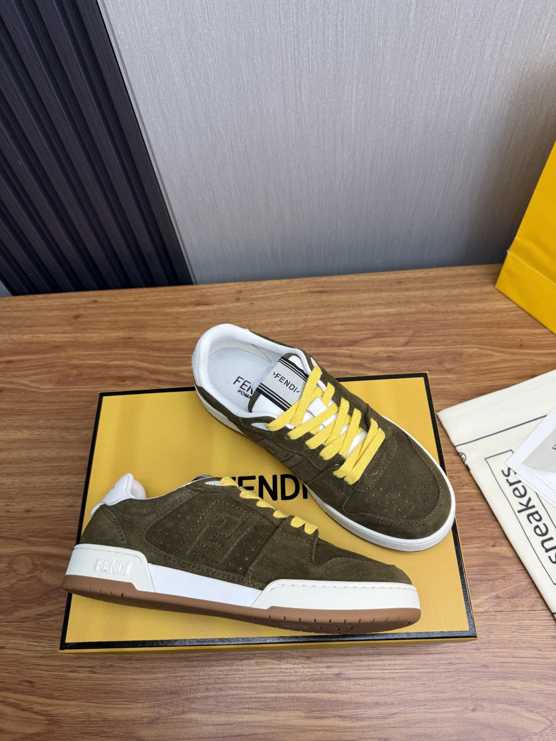 Cheap Fendi Sneakers For Men in 224585, $85 USD- [IB224585] - Replica Fendi Sneakers For Men