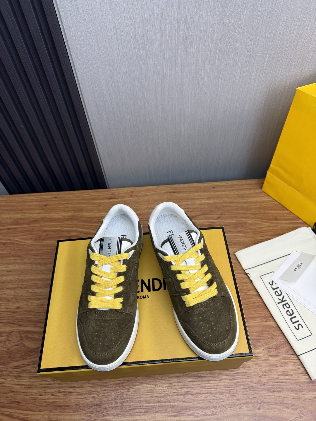 Cheap Fendi Sneakers For Men in 224585, $85 USD- [IB224585] - Replica Fendi Sneakers For Men