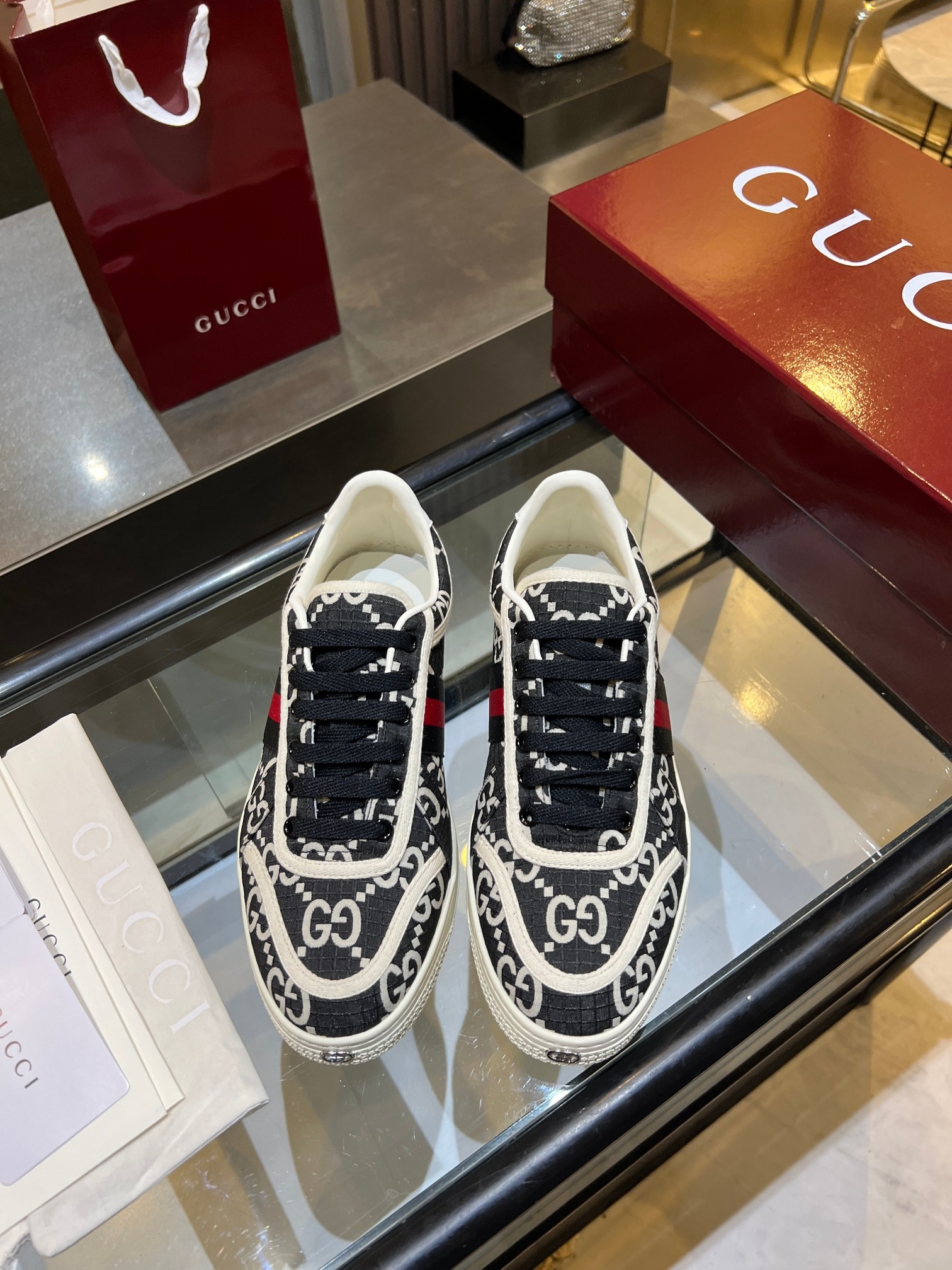 Cheap Gucci Tennis Shoes in 224634, $75 USD- [IB224634] - Replica Gucci Tennis Shoes