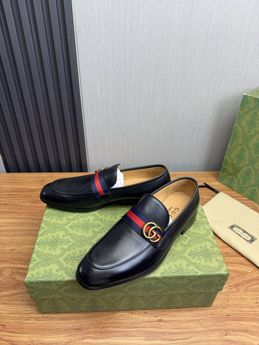 Cheap Gucci Dress Shoes For Men in 224636, $75 USD- [IB224636] - Replica Gucci Dress Shoes For Men