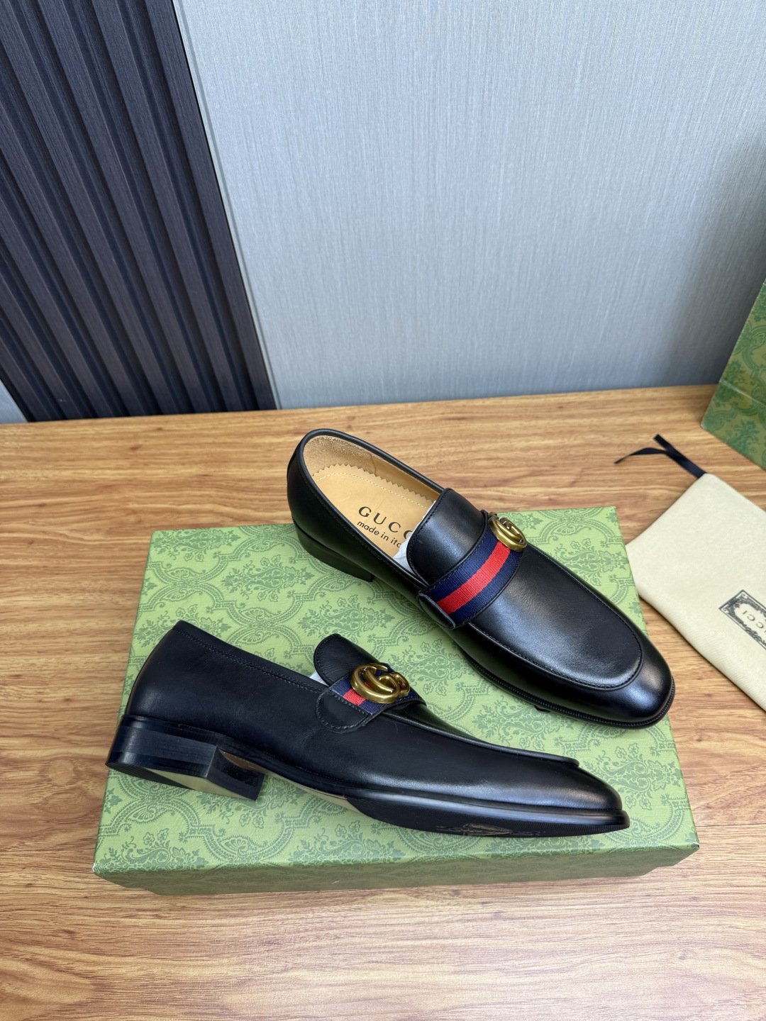 Cheap Gucci Dress Shoes For Men in 224636, $75 USD- [IB224636] - Replica Gucci Dress Shoes For Men
