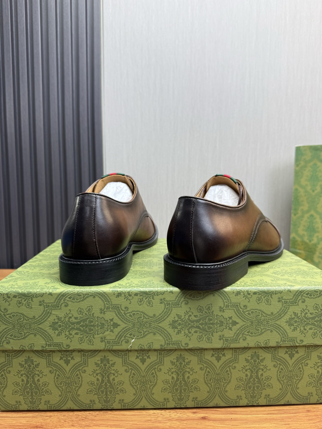 Cheap Gucci Dress Shoes For Men in 224637, $75 USD- [IB224637] - Replica Gucci Dress Shoes For Men
