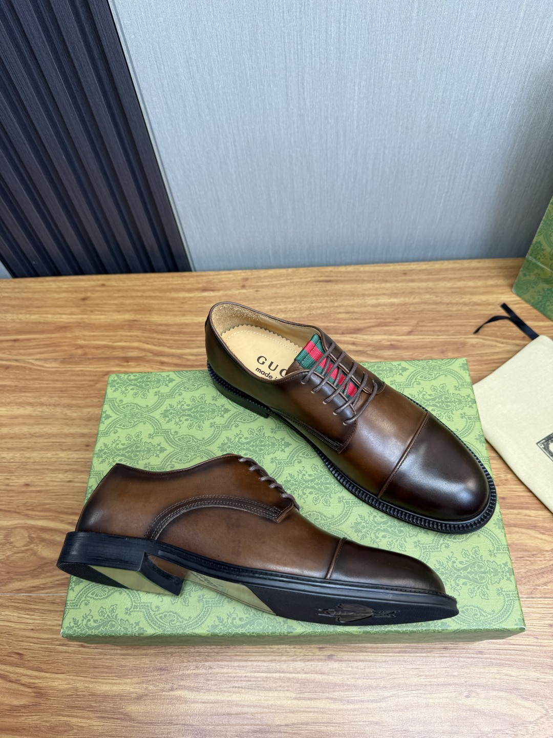 Cheap Gucci Dress Shoes For Men in 224637, $75 USD- [IB224637] - Replica Gucci Dress Shoes For Men