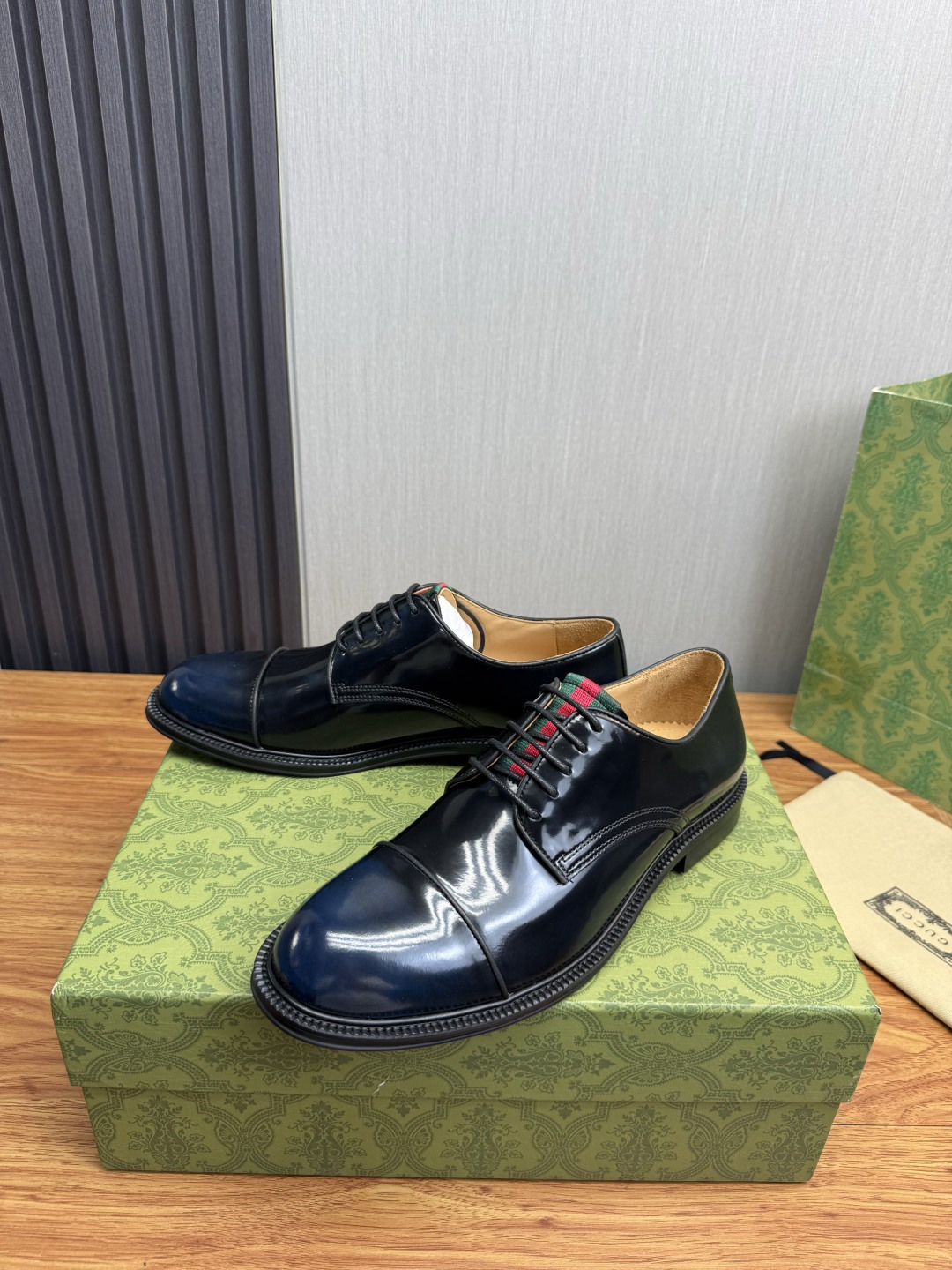 Cheap Gucci Dress Shoes For Men in 224639, $75 USD- [IB224639] - Replica Gucci Dress Shoes For Men