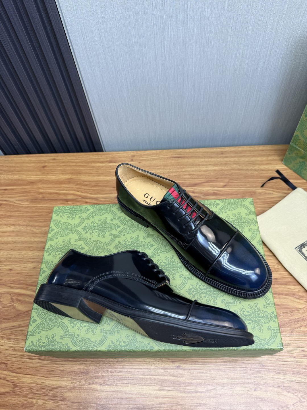 Cheap Gucci Dress Shoes For Men in 224639, $75 USD- [IB224639] - Replica Gucci Dress Shoes For Men