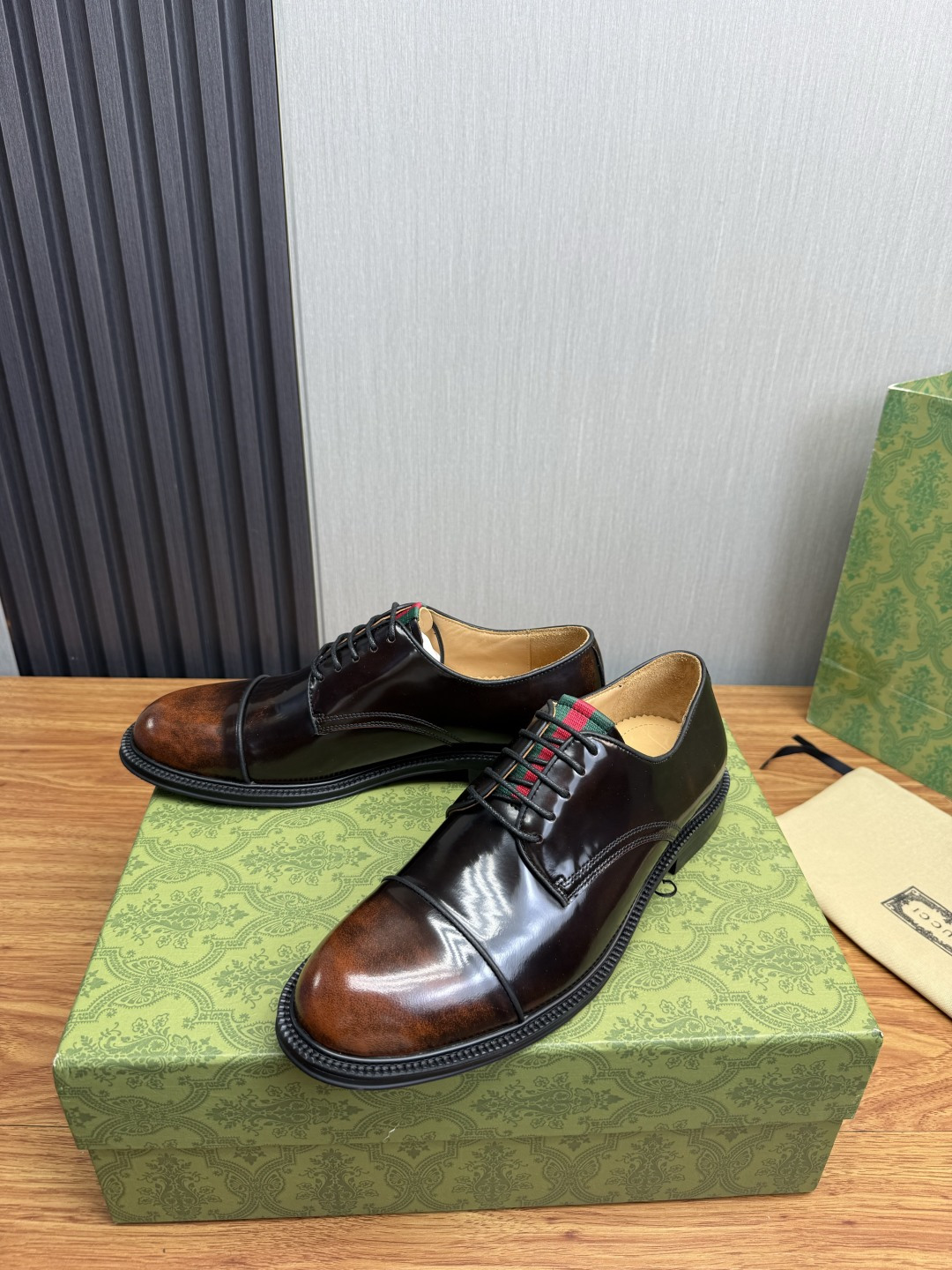 Cheap Gucci Dress Shoes For Men in 224640, $75 USD- [IB224640] - Replica Gucci Dress Shoes For Men