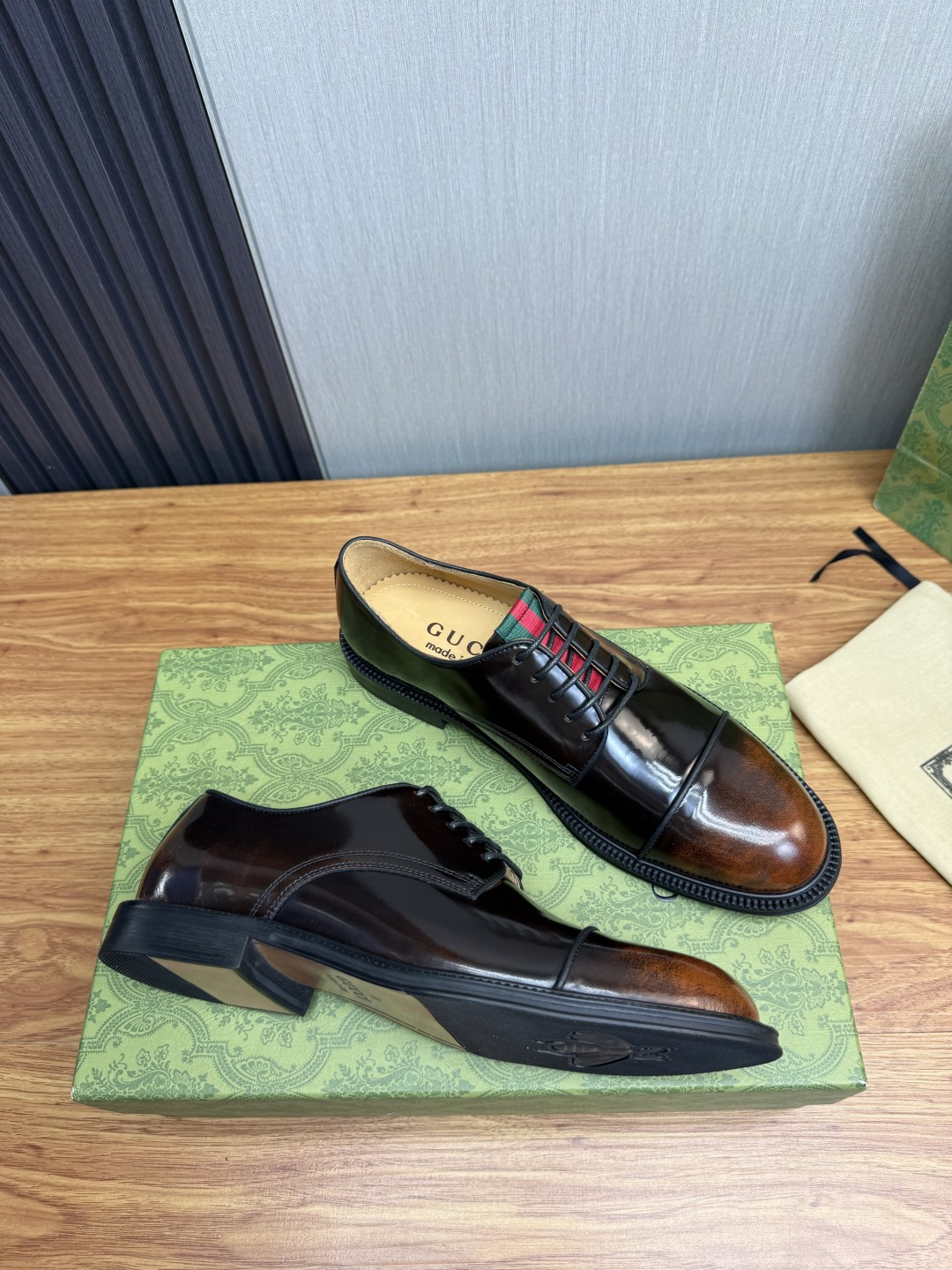 Cheap Gucci Dress Shoes For Men in 224640, $75 USD- [IB224640] - Replica Gucci Dress Shoes For Men
