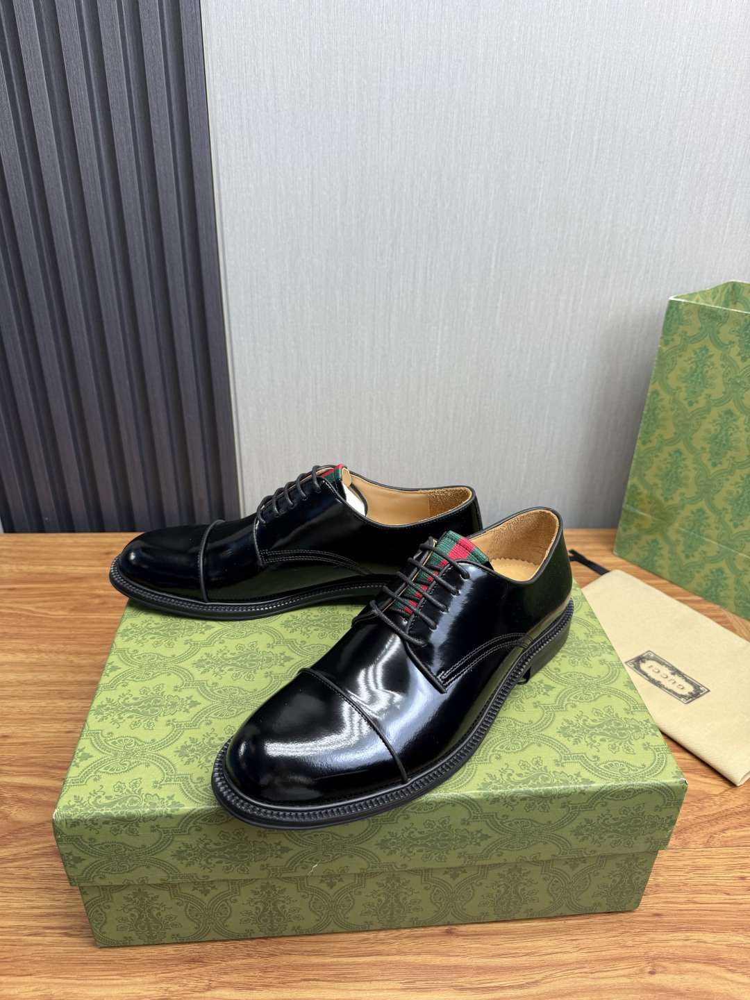 Cheap Gucci Dress Shoes For Men in 224641, $75 USD- [IB224641] - Replica Gucci Dress Shoes For Men