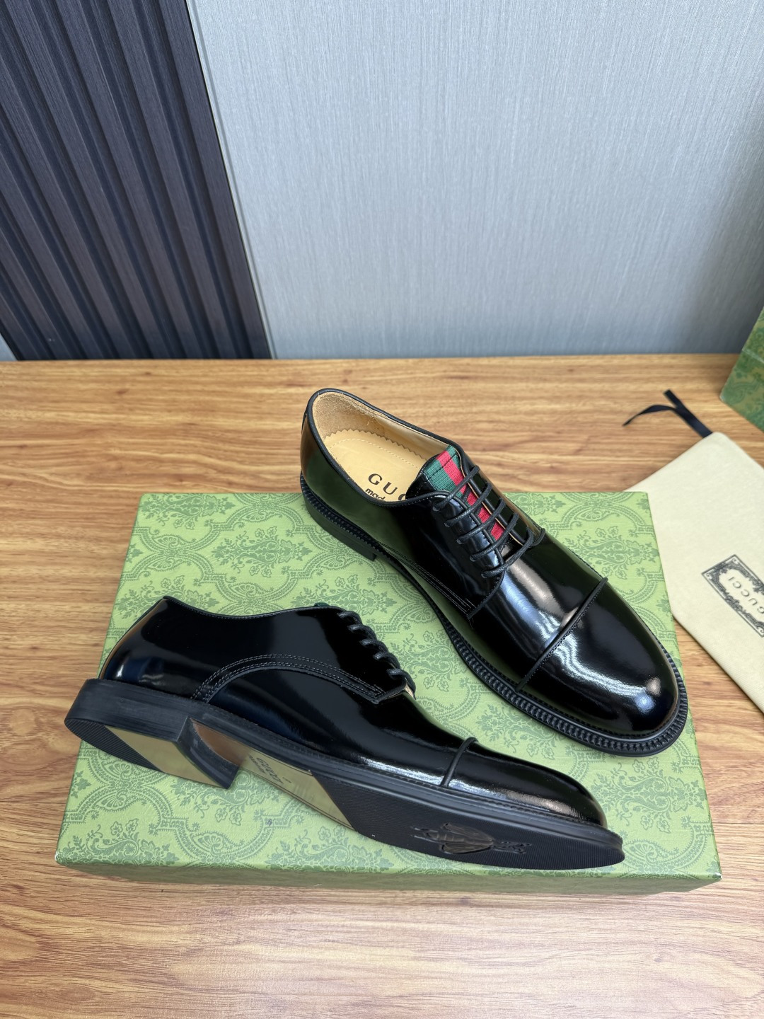 Cheap Gucci Dress Shoes For Men in 224641, $75 USD- [IB224641] - Replica Gucci Dress Shoes For Men