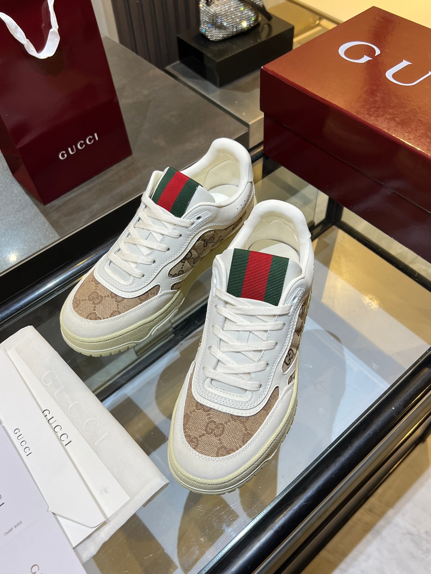 Cheap Gucci Sneakers For Men in 224643, $85 USD- [IB224643] - Replica Gucci Sneakers For Men