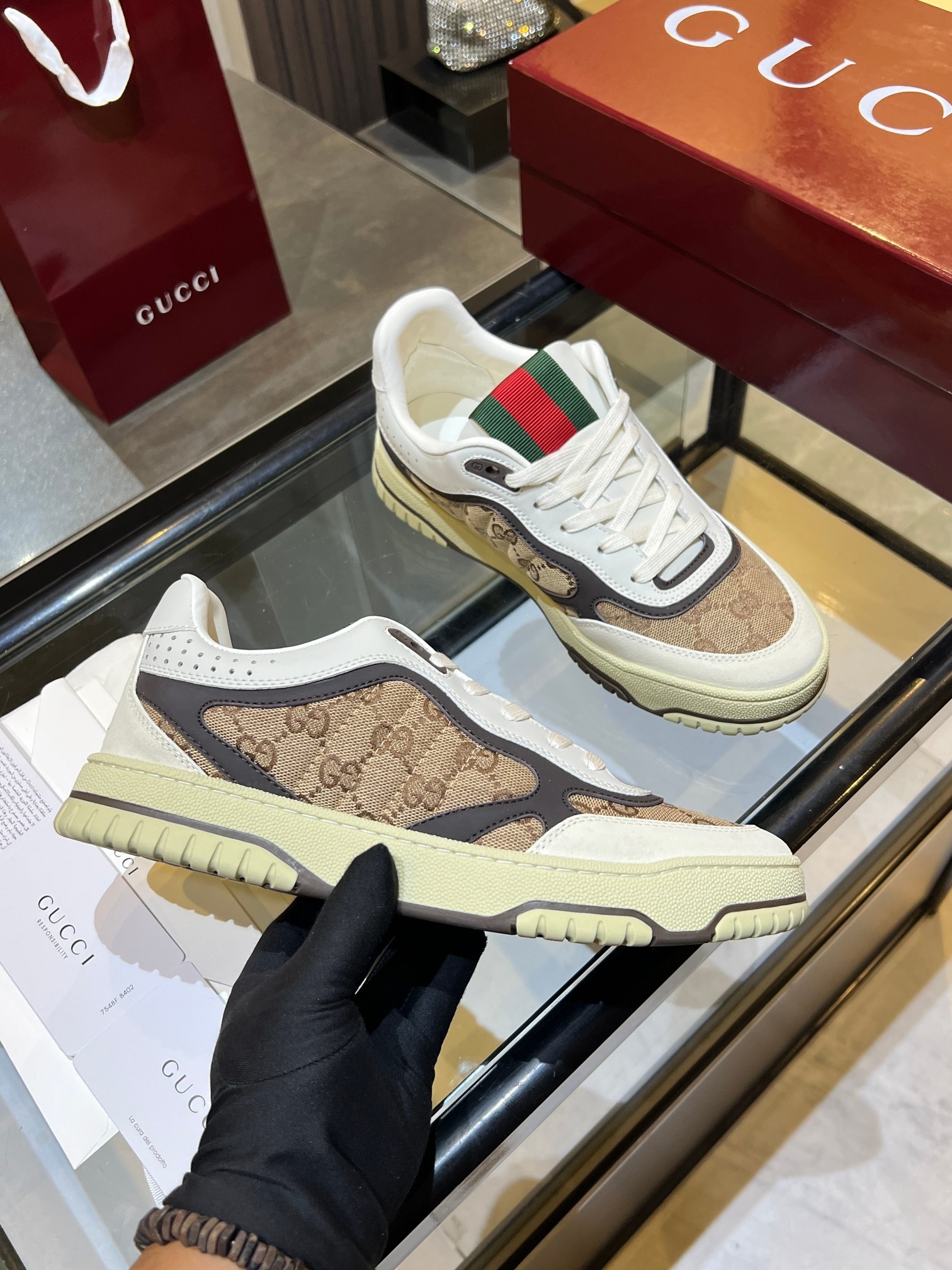 Cheap Gucci Sneakers For Men in 224644, $85 USD- [IB224644] - Replica Gucci Sneakers For Men