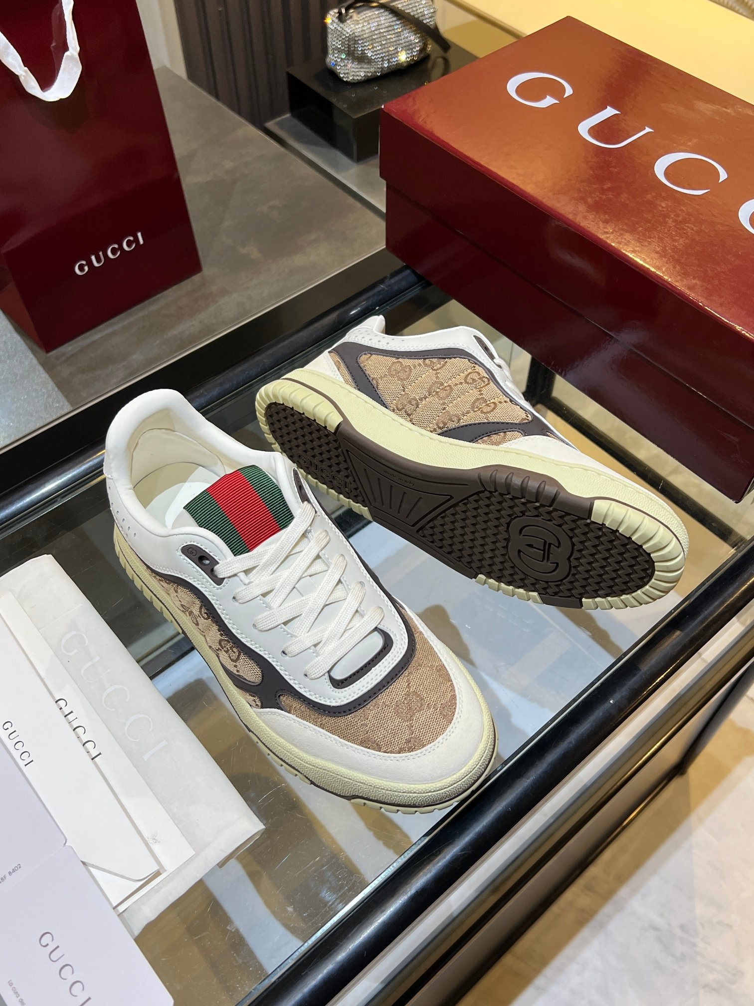 Cheap Gucci Sneakers For Men in 224644, $85 USD- [IB224644] - Replica Gucci Sneakers For Men