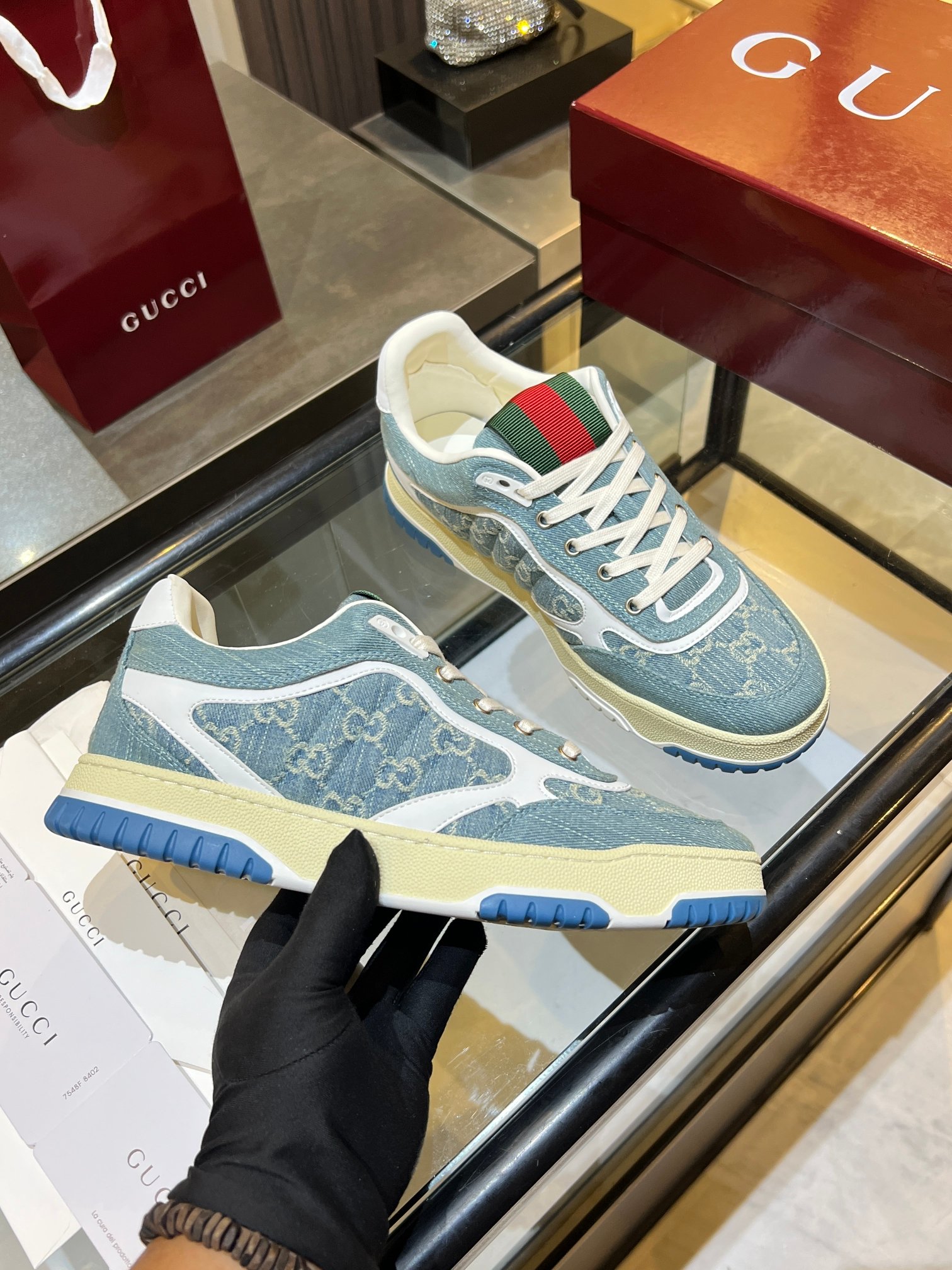 Cheap Gucci Sneakers For Men in 224646, $85 USD- [IB224646] - Replica Gucci Sneakers For Men