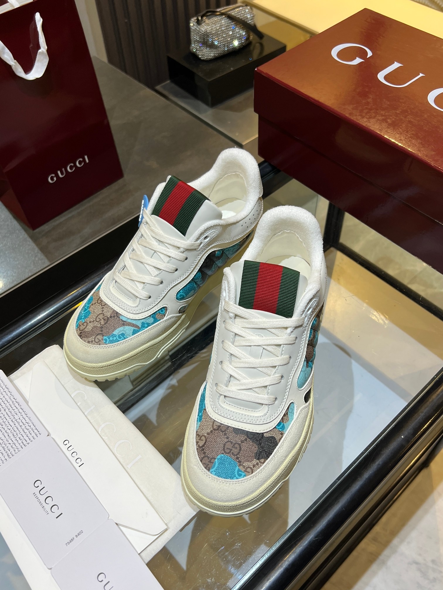 Cheap Gucci Sneakers For Men in 224649, $85 USD- [IB224649] - Replica Gucci Sneakers For Men