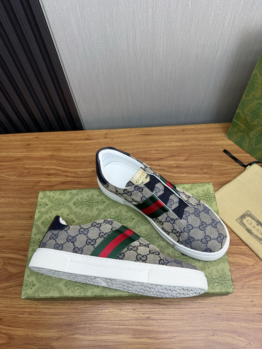 Cheap Gucci Tennis Shoes in 224653, $75 USD- [IB224653] - Replica Gucci Tennis Shoes