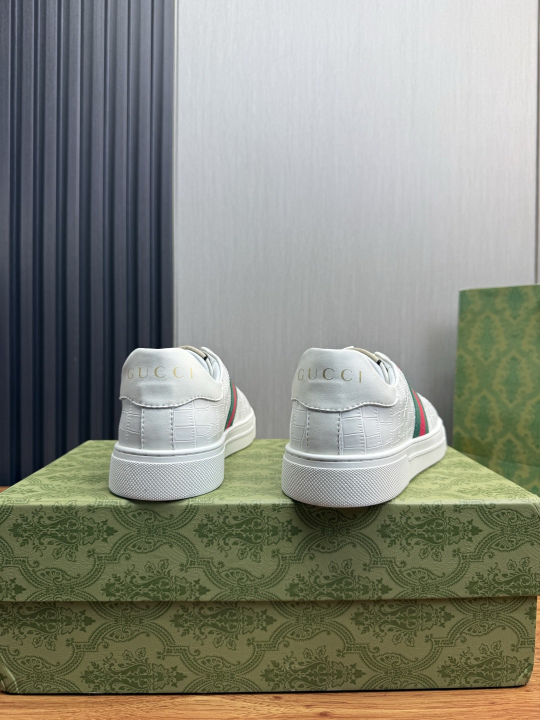 Cheap Gucci Tennis Shoes in 224654, $75 USD- [IB224654] - Replica Gucci Tennis Shoes