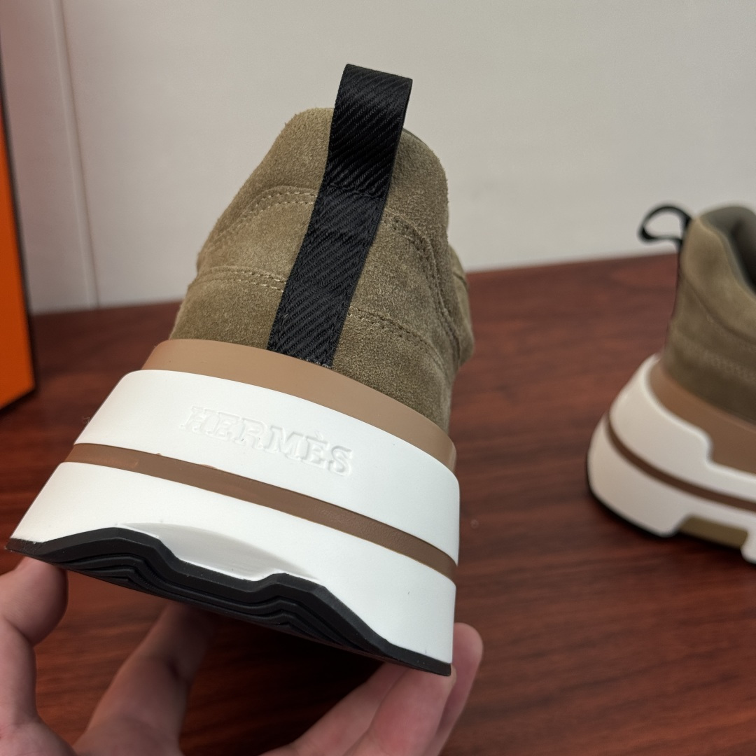 Cheap Hermes Sneakers For Men in 224662, $90 USD- [IB224662] - Replica Hermes Sneakers For Men