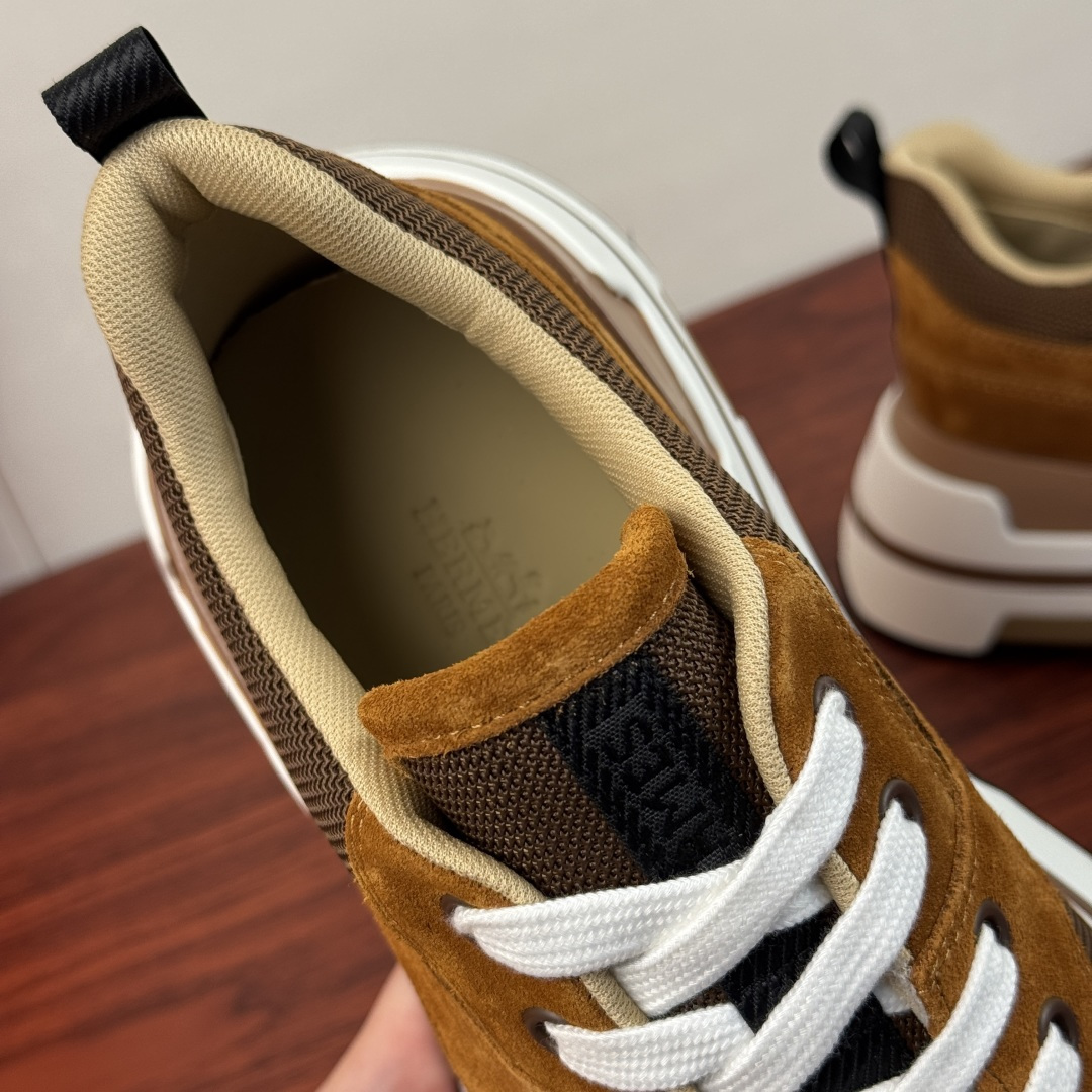 Cheap Hermes Sneakers For Men in 224663, $90 USD- [IB224663] - Replica Hermes Sneakers For Men