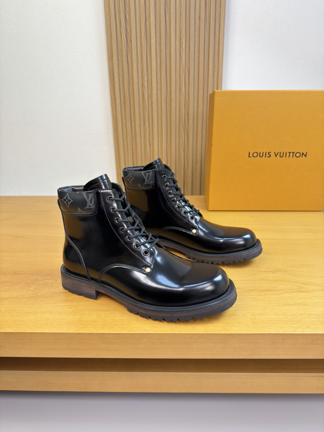 Cheap Louis Vuitton Boots For Men in 224672, $150 USD- [IB224672] - Replica Louis Vuitton Boots For Men