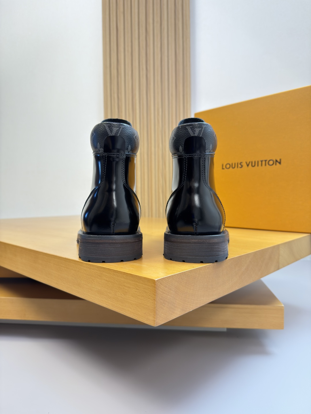Cheap Louis Vuitton Boots For Men in 224672, $150 USD- [IB224672] - Replica Louis Vuitton Boots For Men