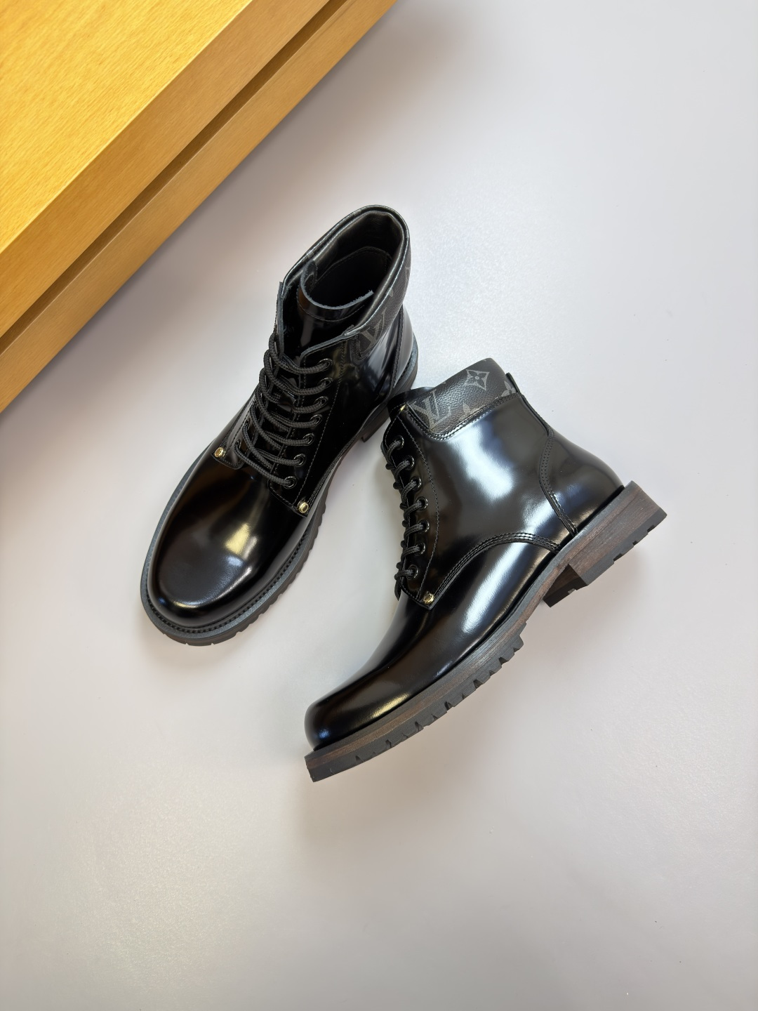 Cheap Louis Vuitton Boots For Men in 224672, $150 USD- [IB224672] - Replica Louis Vuitton Boots For Men