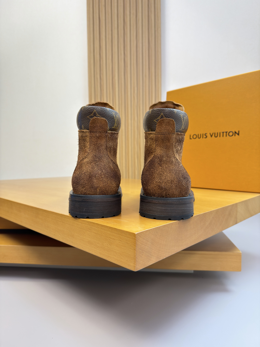 Cheap Louis Vuitton Boots For Men in 224673, $150 USD- [IB224673] - Replica Louis Vuitton Boots For Men