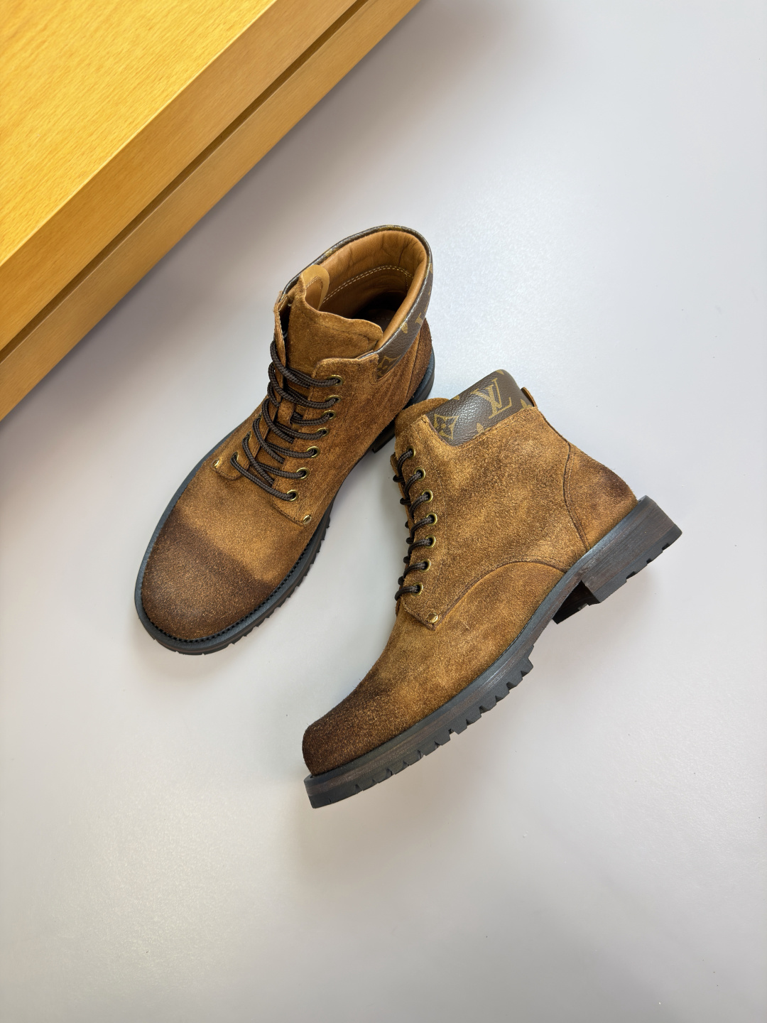 Cheap Louis Vuitton Boots For Men in 224673, $150 USD- [IB224673] - Replica Louis Vuitton Boots For Men