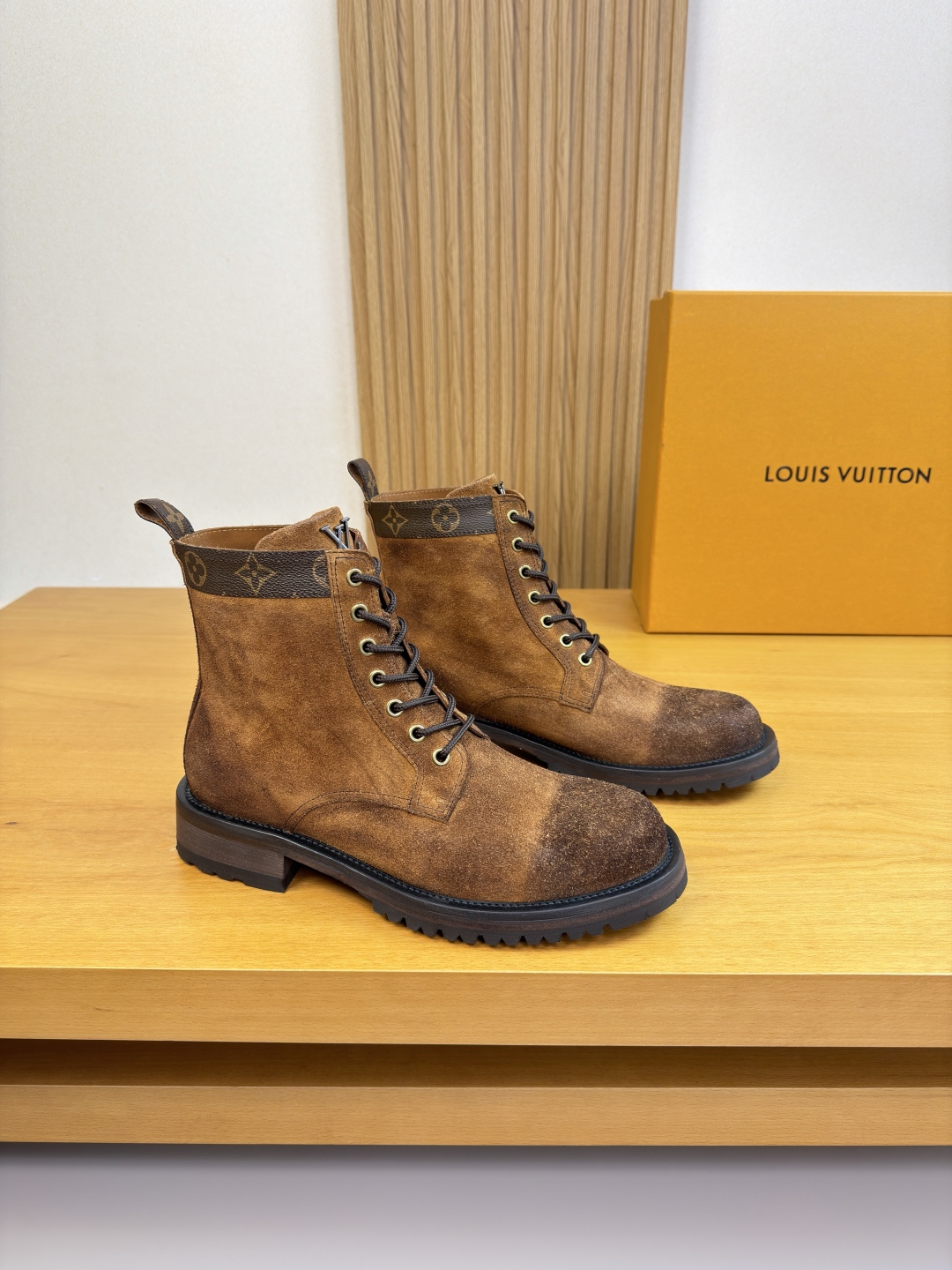 Cheap Louis Vuitton Boots For Men in 224675, $150 USD- [IB224675] - Replica Louis Vuitton Boots For Men
