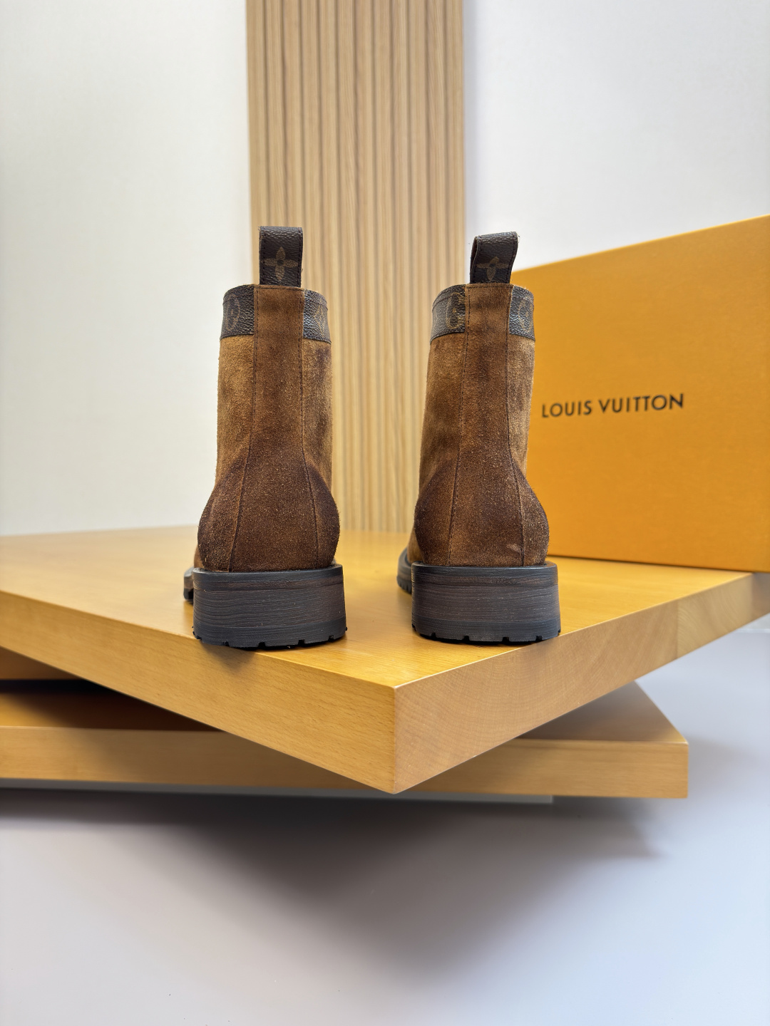 Cheap Louis Vuitton Boots For Men in 224675, $150 USD- [IB224675] - Replica Louis Vuitton Boots For Men