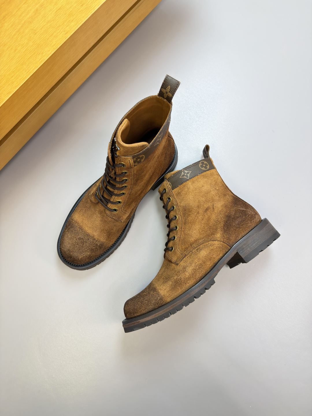 Cheap Louis Vuitton Boots For Men in 224675, $150 USD- [IB224675] - Replica Louis Vuitton Boots For Men