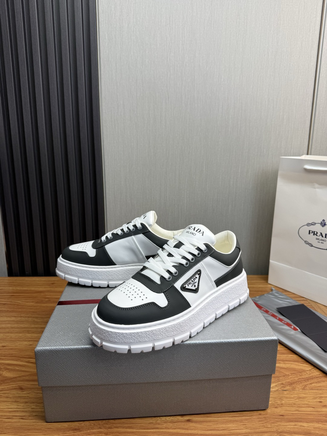 Cheap Prada Sneakers For Men in 224678, $95 USD- [IB224678] - Replica Prada Sneakers For Men
