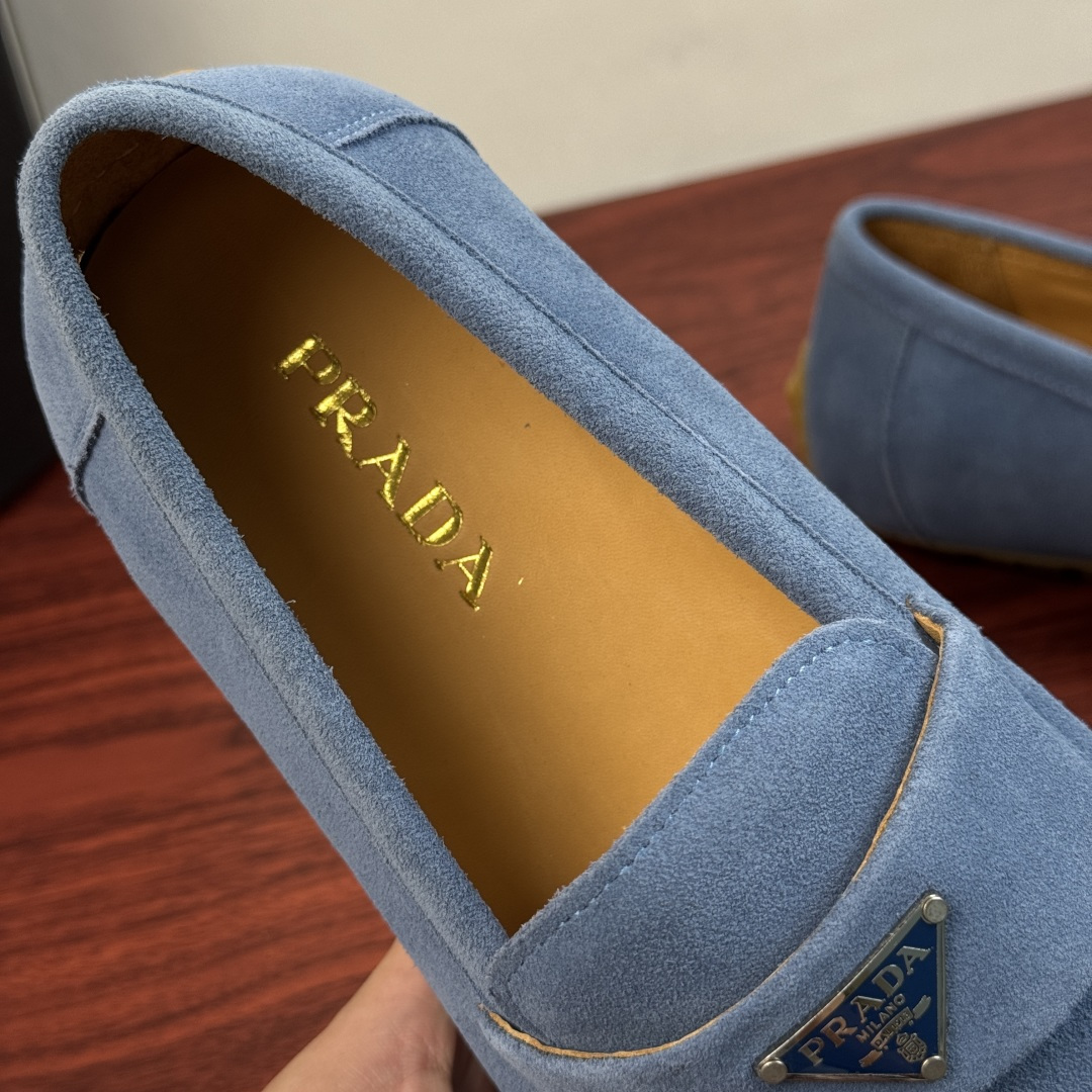 Cheap Prada Leather Dress Shoes For Men in 224685, $110 USD- [IB224685] - Replica Prada Leather Dress Shoes For Men