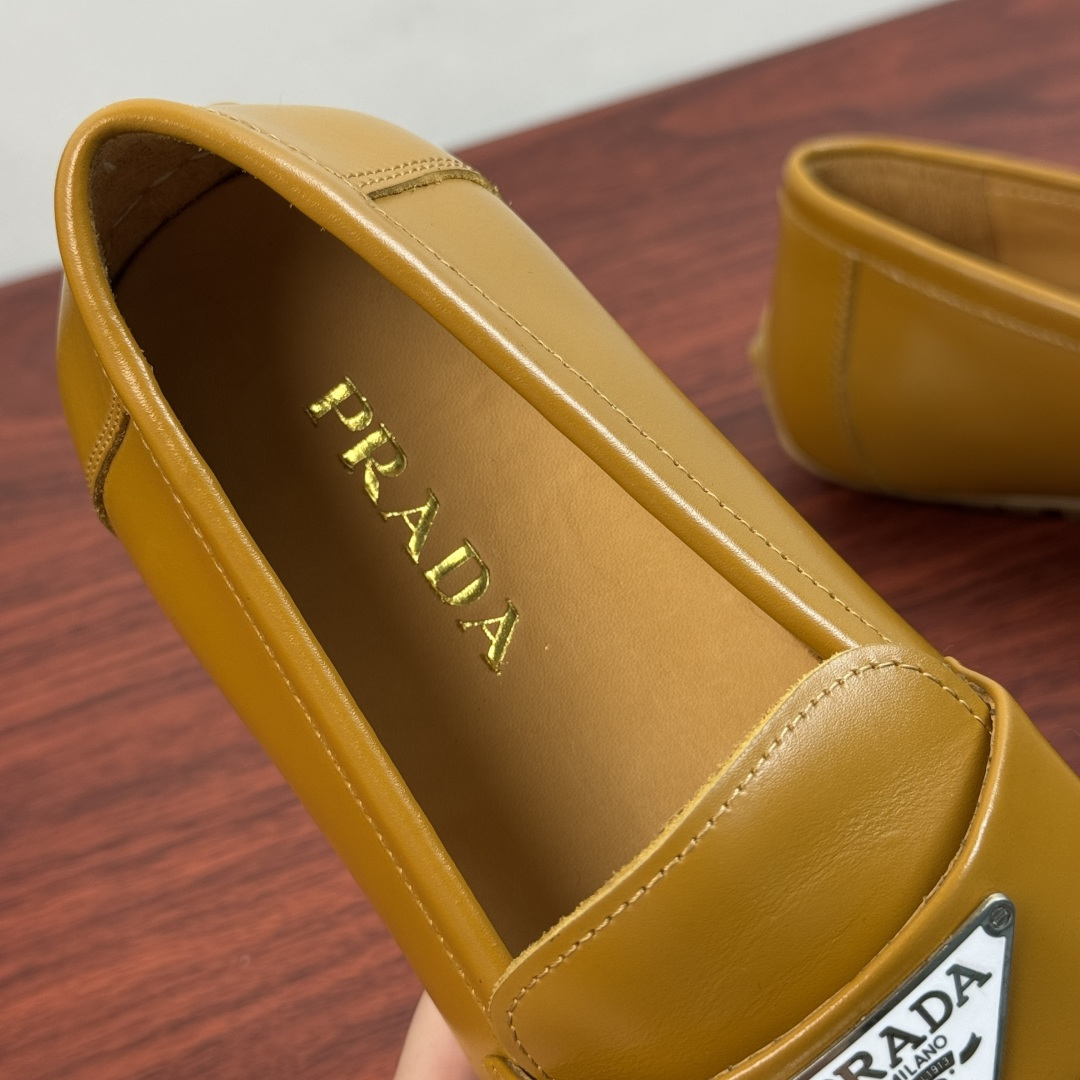 Cheap Prada Leather Dress Shoes For Men in 224692, $110 USD- [IB224692] - Replica Prada Leather Dress Shoes For Men