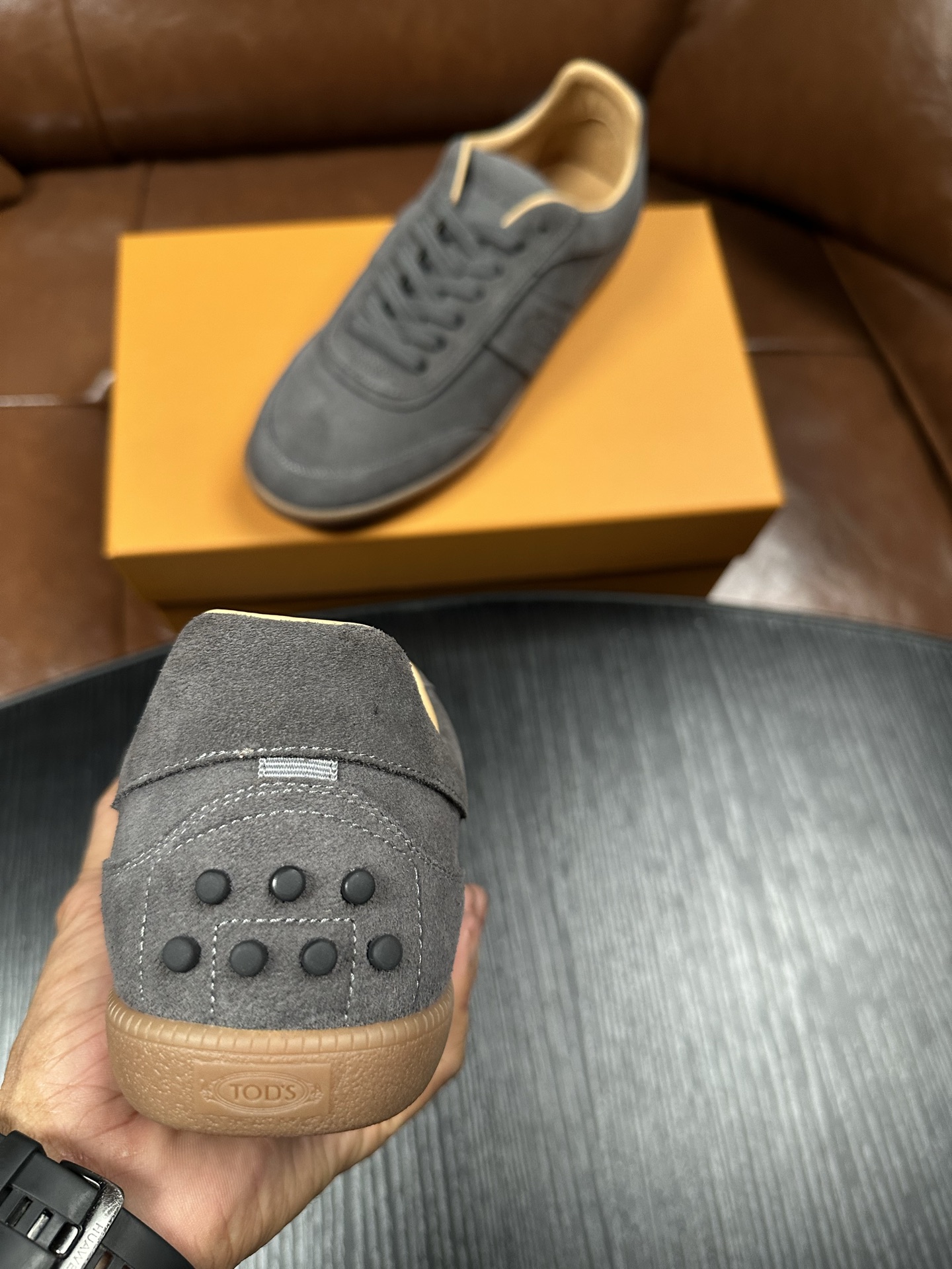 Cheap Tods Leather Loafers For Men in 224711, $95 USD- [IB224711] - Replica Tods Leather Loafers For Men