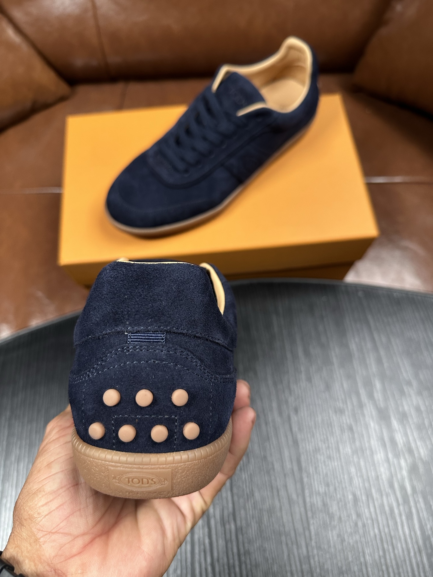 Cheap Tods Leather Loafers For Men in 224713, $95 USD- [IB224713] - Replica Tods Leather Loafers For Men